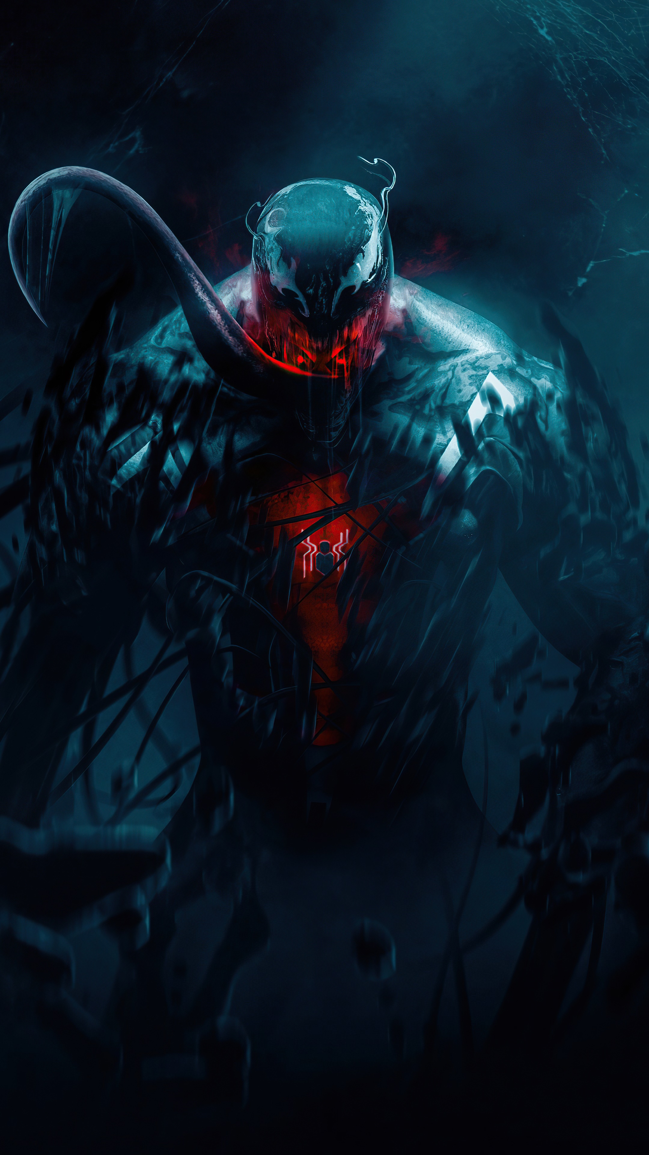 Venom from Marvel Comics HD Phone Wallpaper