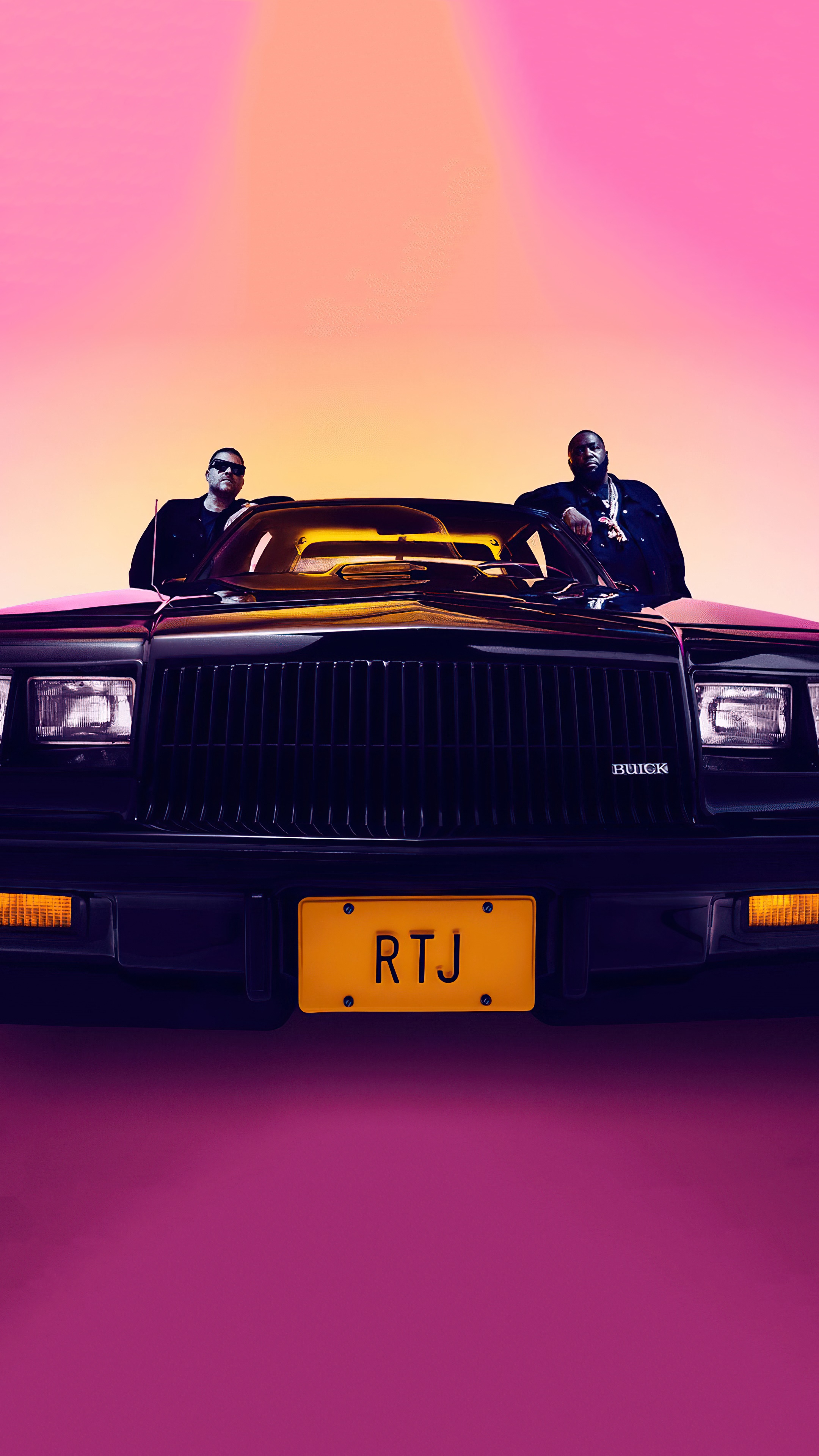 Run The Jewels in a Buick HD Phone Wallpaper