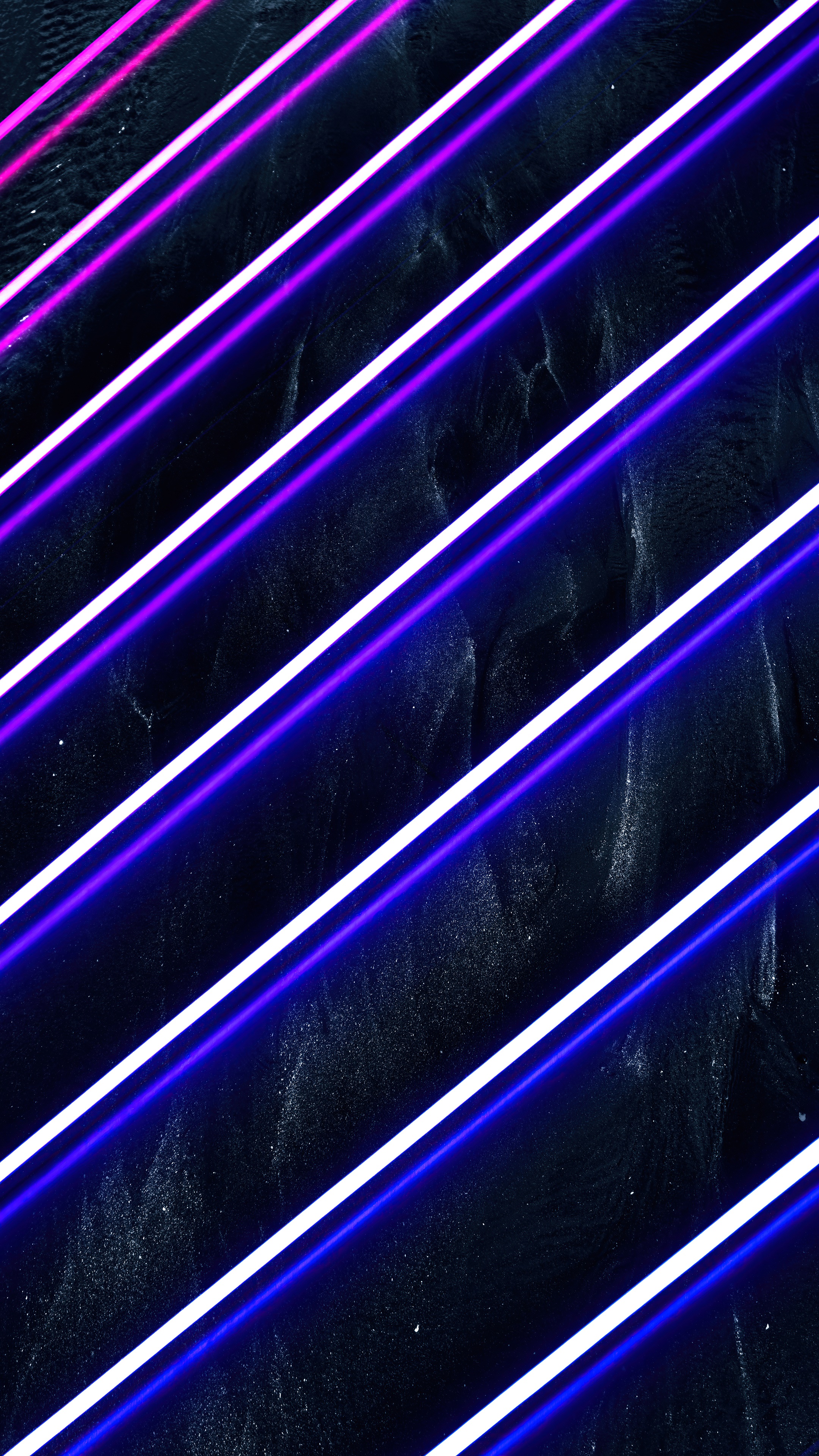 Abstract Neon Lines 4K HD Phone Wallpaper