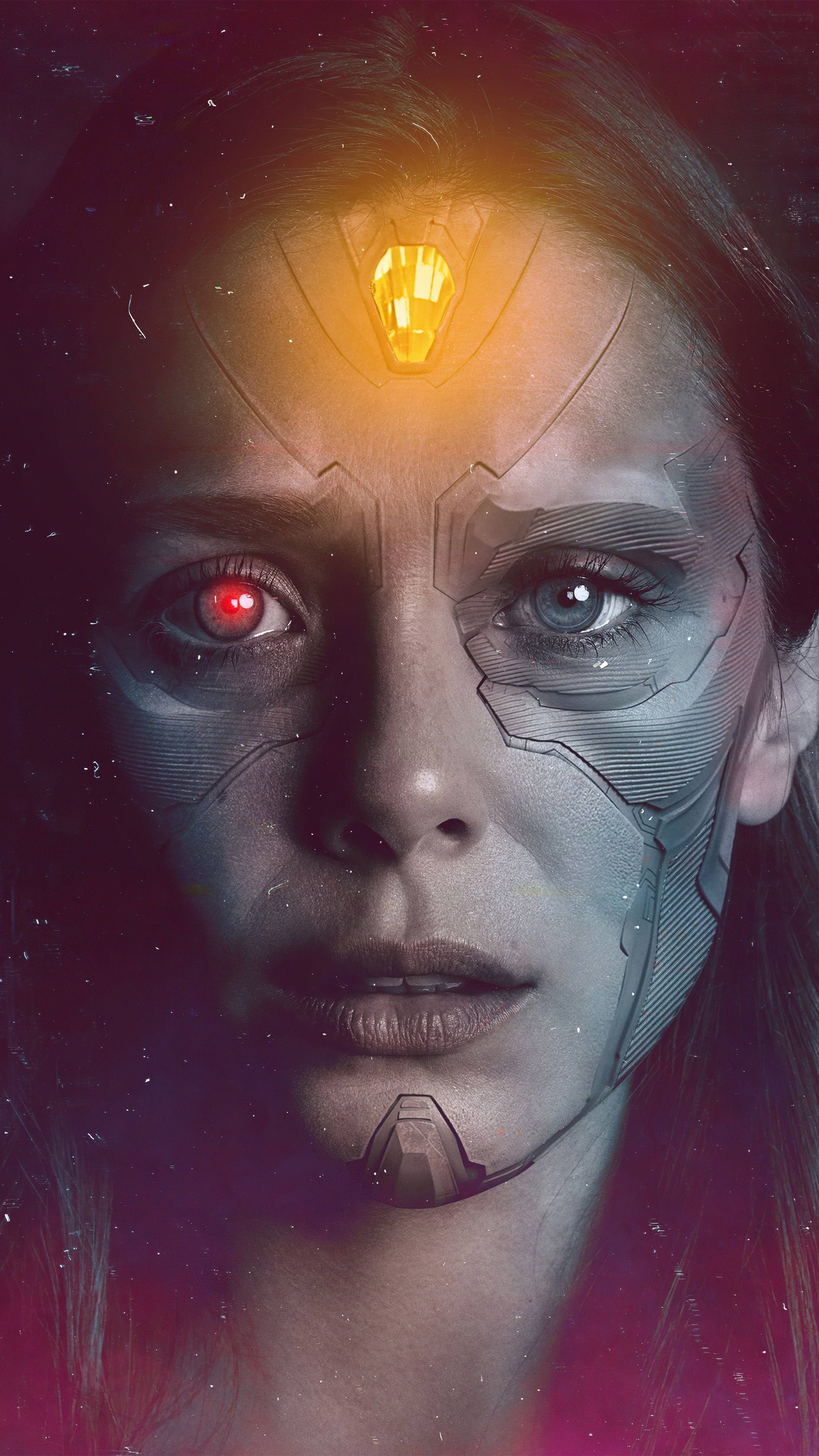 Wanda Maximoff from WandaVision 4K HD Phone Wallpaper