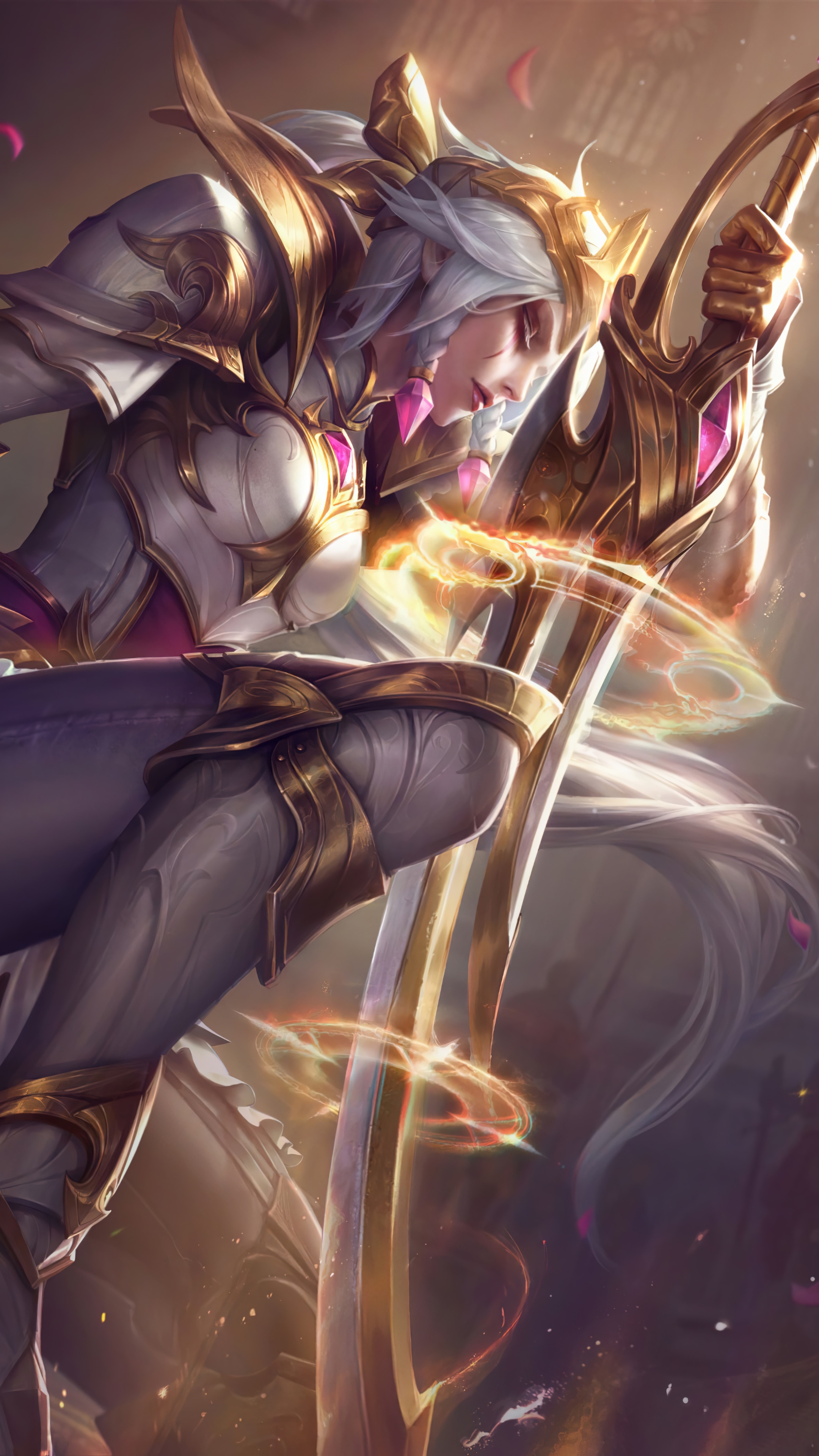 Diana from League of Legends HD Phone Wallpaper