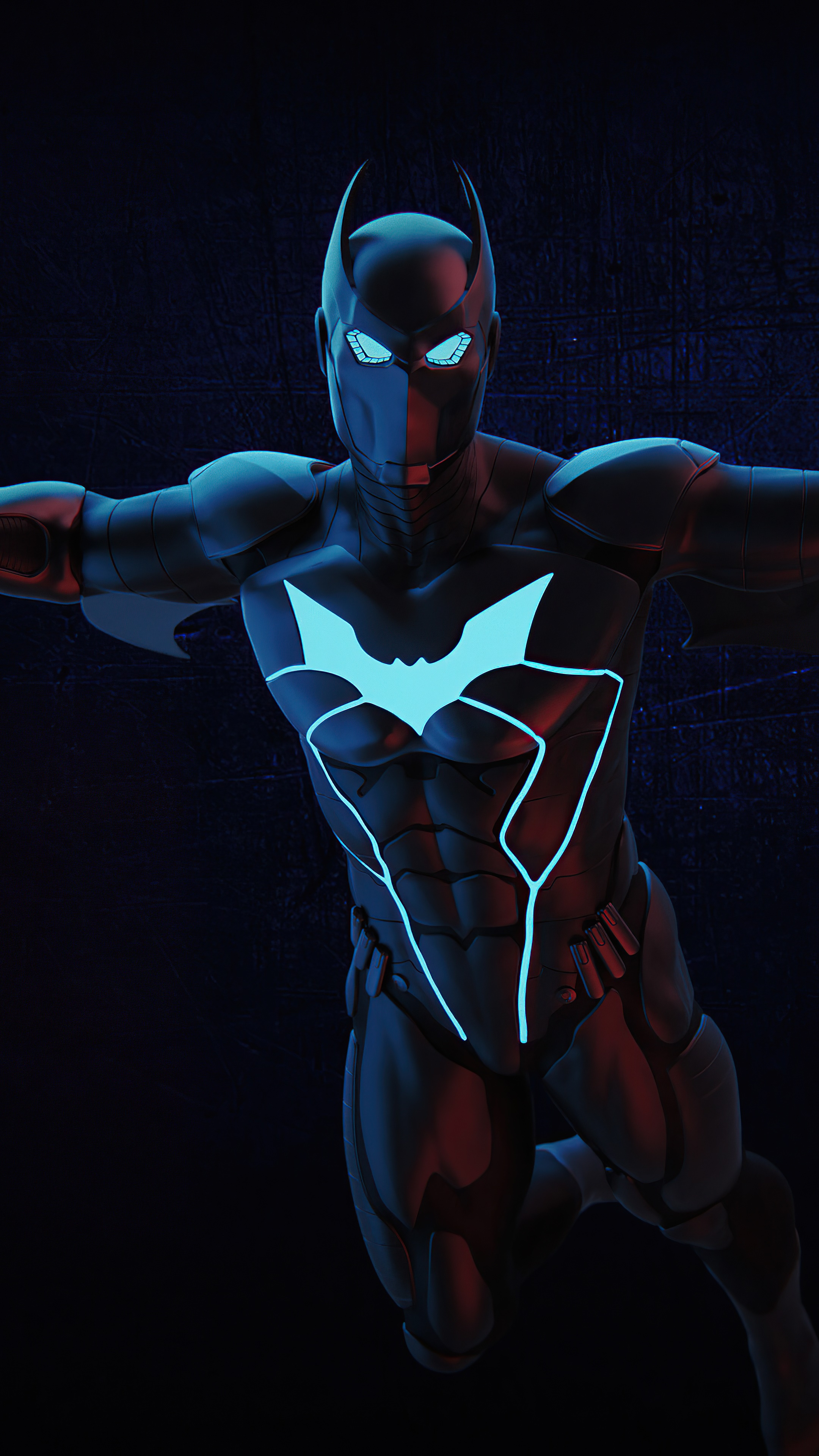 Batman from DC Comics digital art HD Phone Wallpaper
