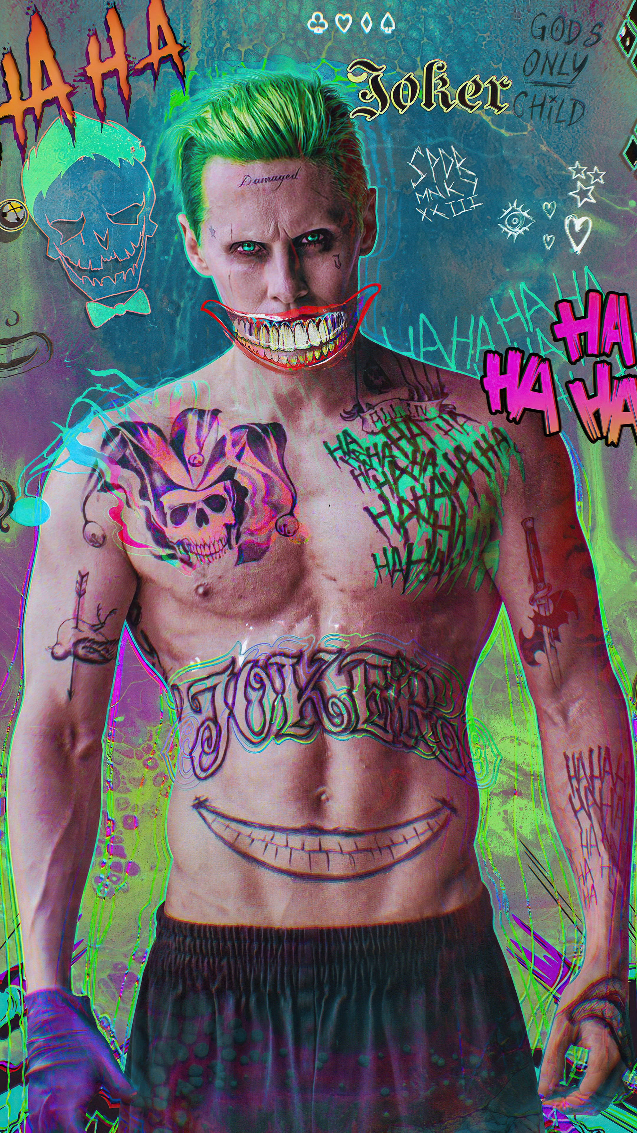 Joker from DC Comics 4K HD Phone Wallpaper