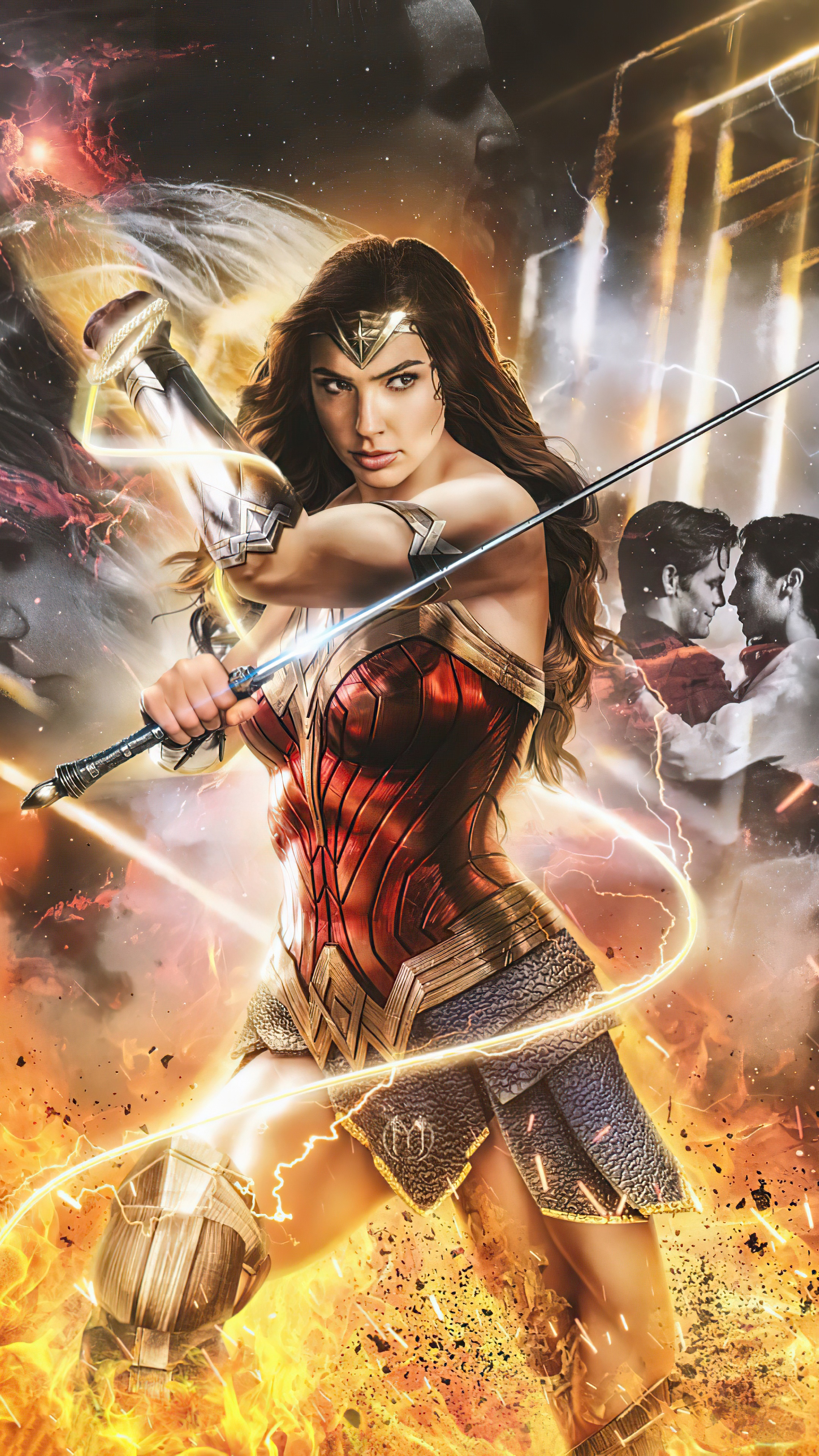 Wonder Woman from Wonder Woman 1984 HD Phone Wallpaper