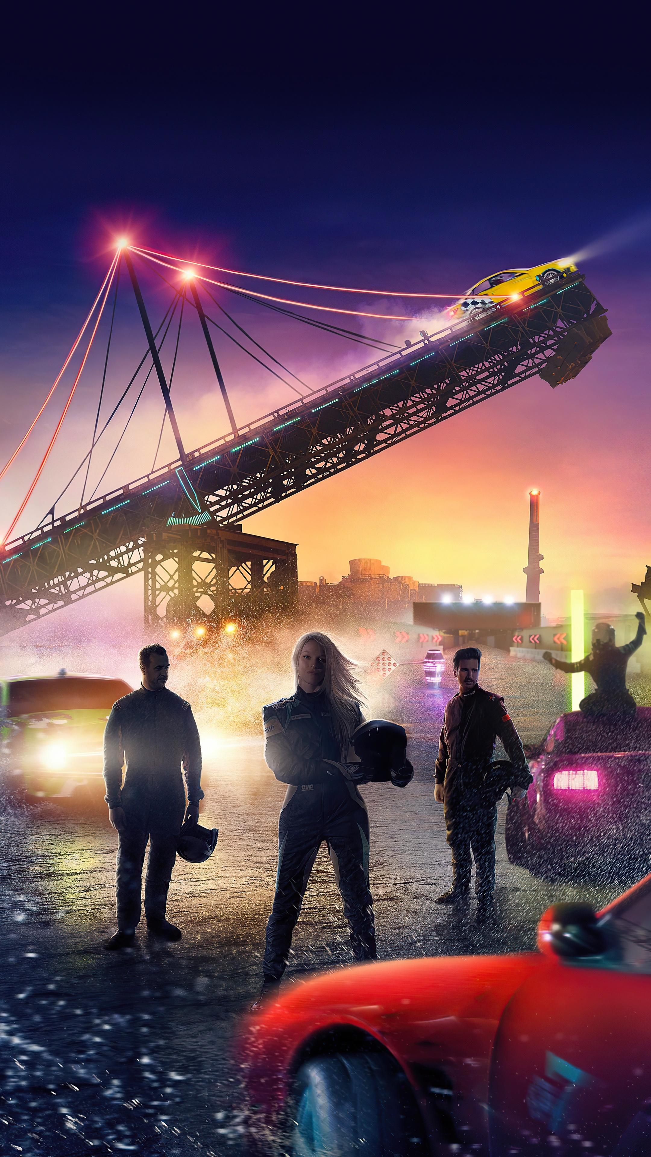 Hyperdrive Netflix TV Show 4K HD Phone Wallpaper