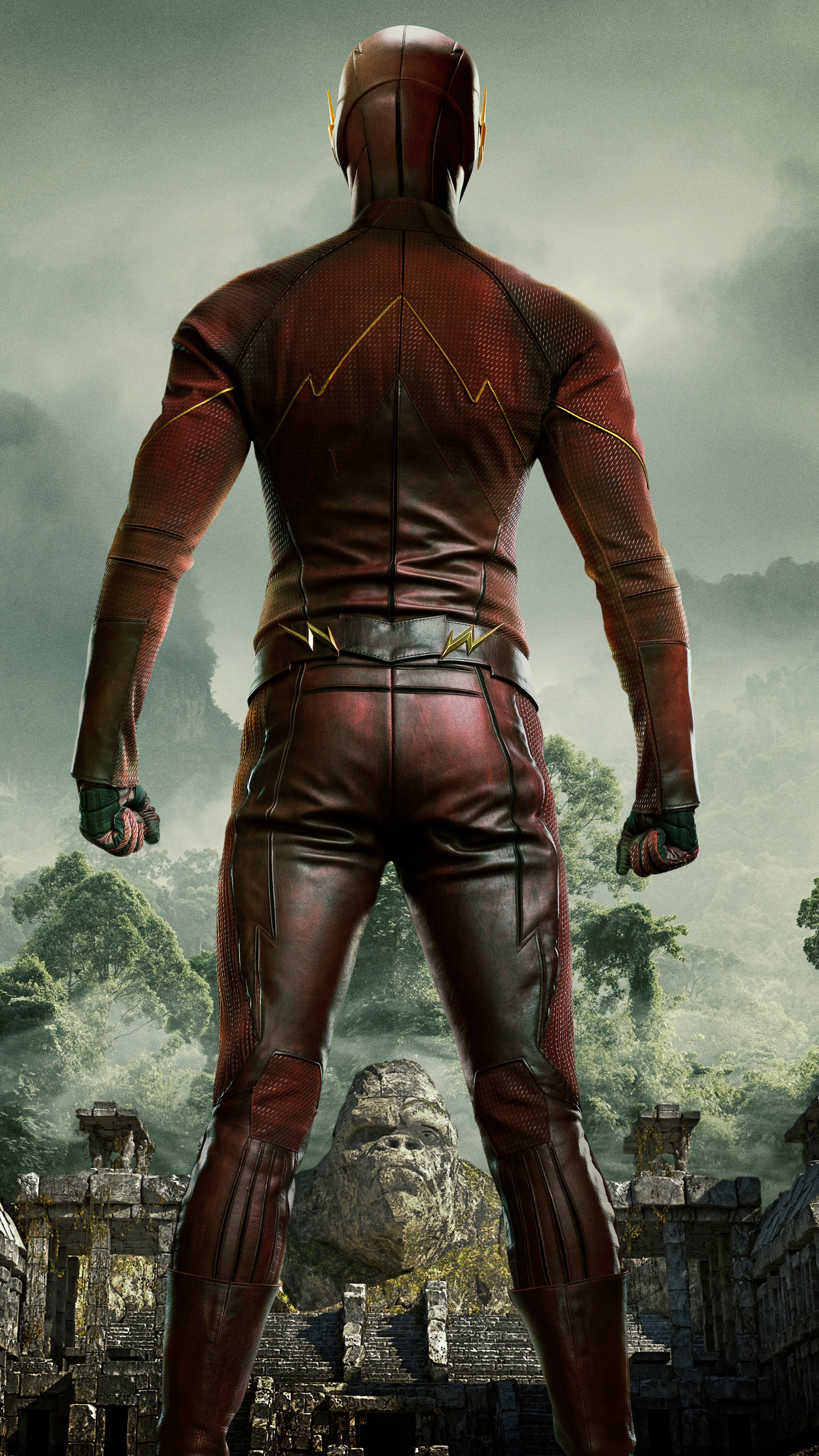 The Flash from The Flash TV Show HD Phone Wallpaper