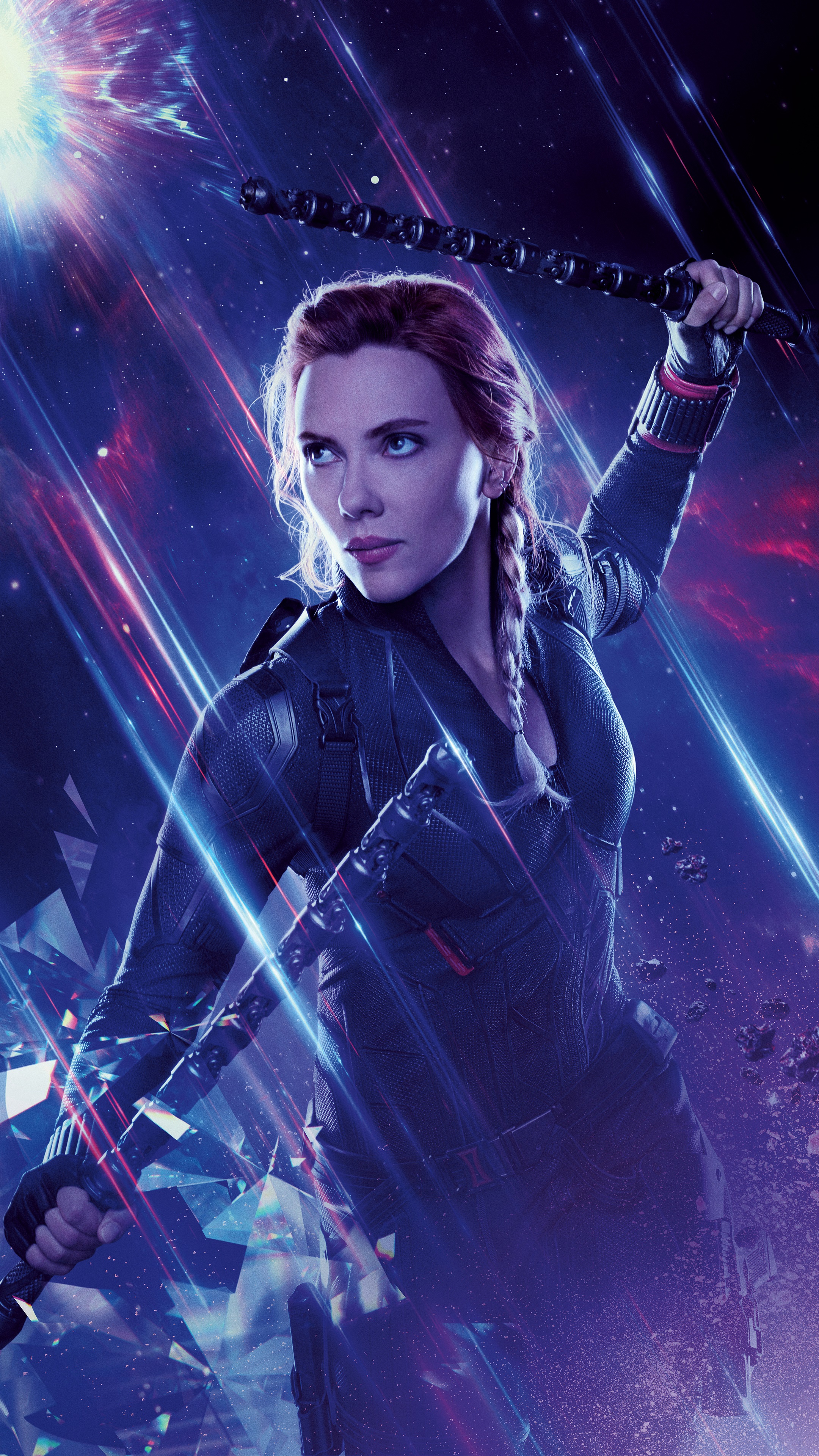 Black Widow from Avengers Endgame HD Phone Wallpaper