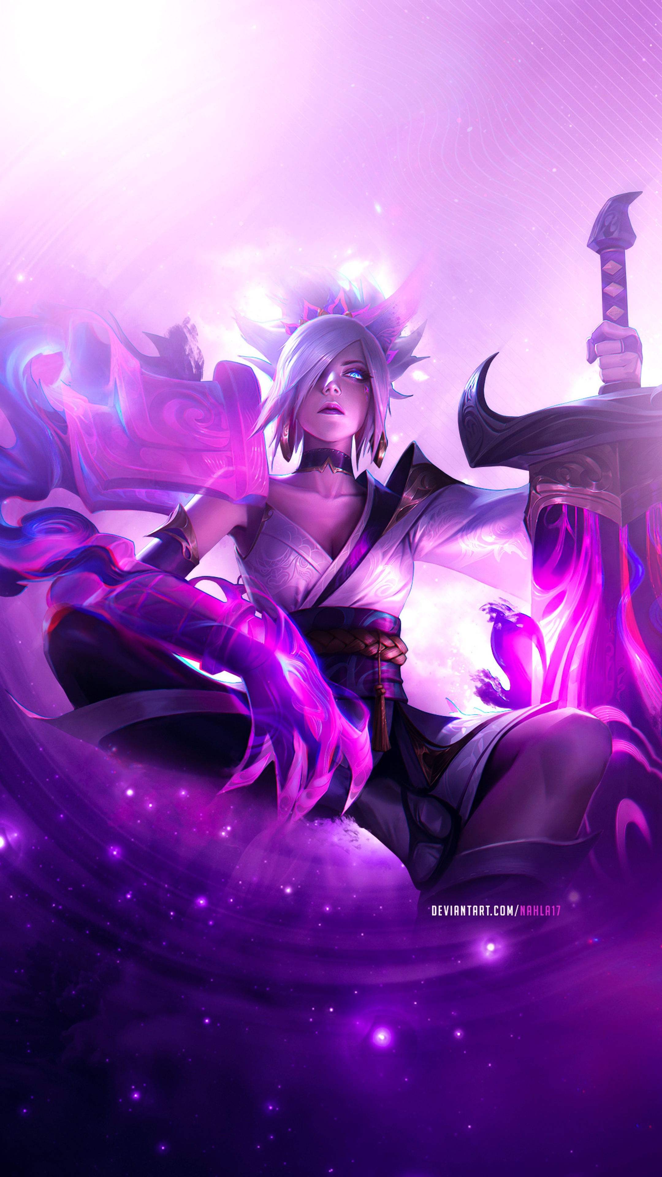 Riven from League of Legends 4K HD Phone Wallpaper