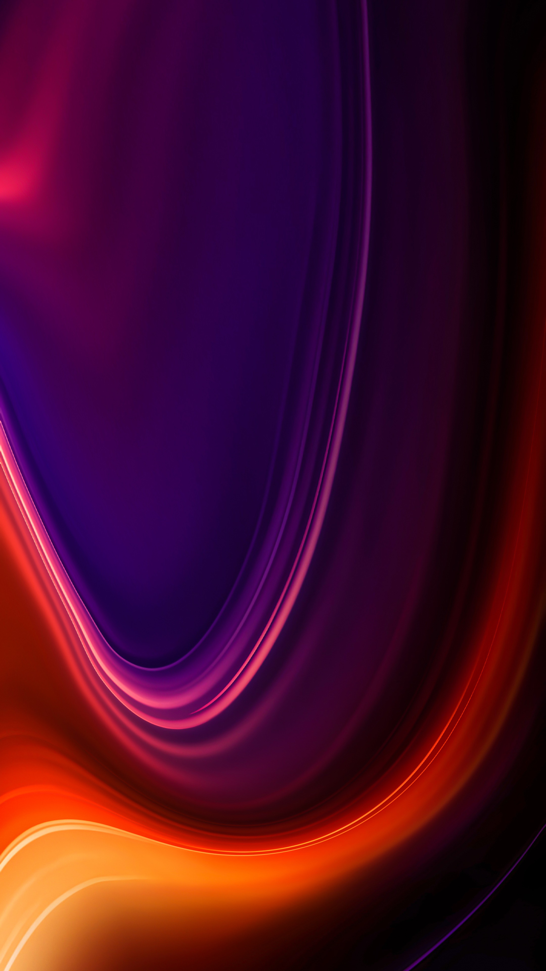 Abstract digital art with flowing colors HD Phone Wallpaper