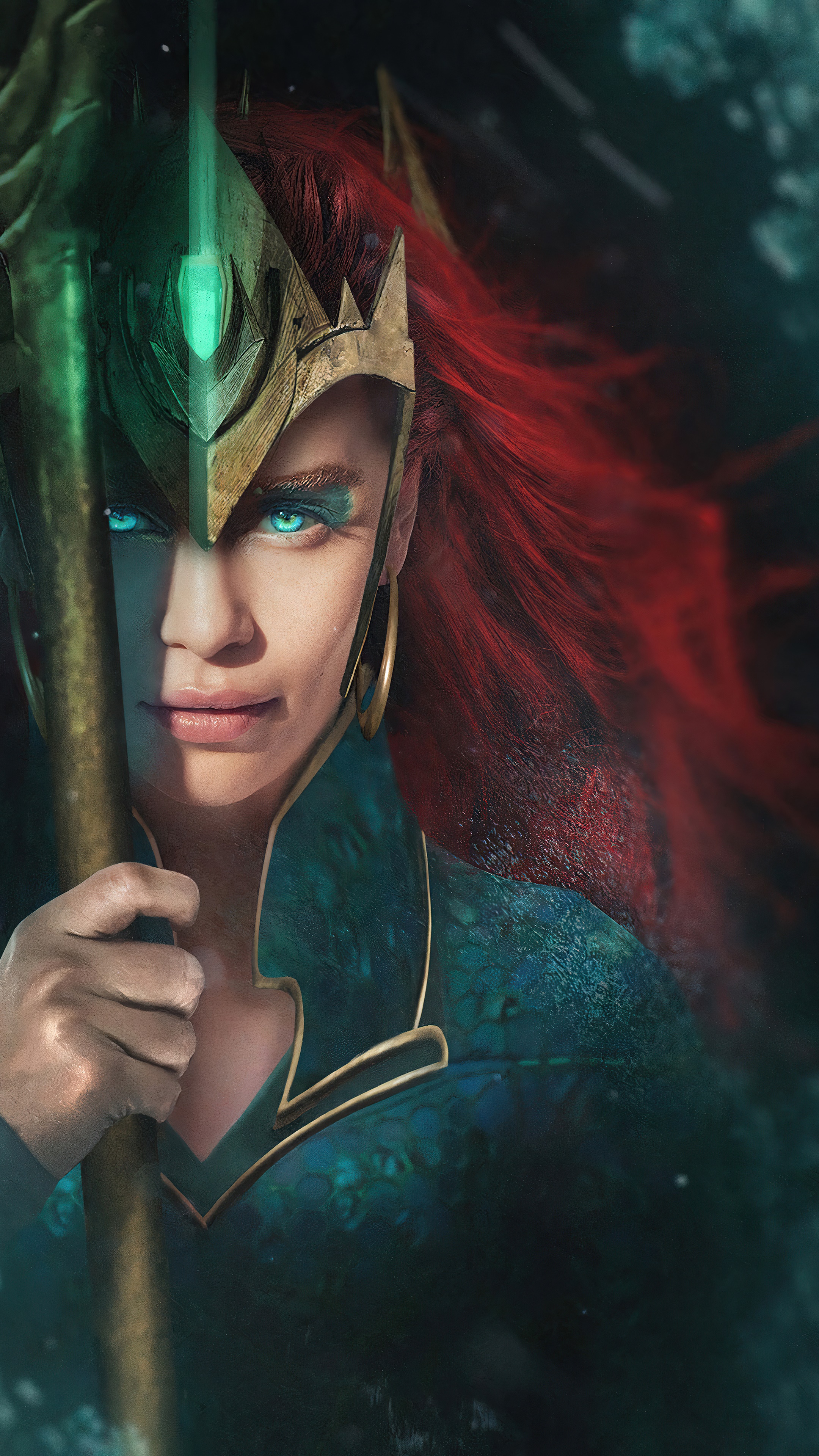 Mera from Aquaman HD Phone Wallpaper