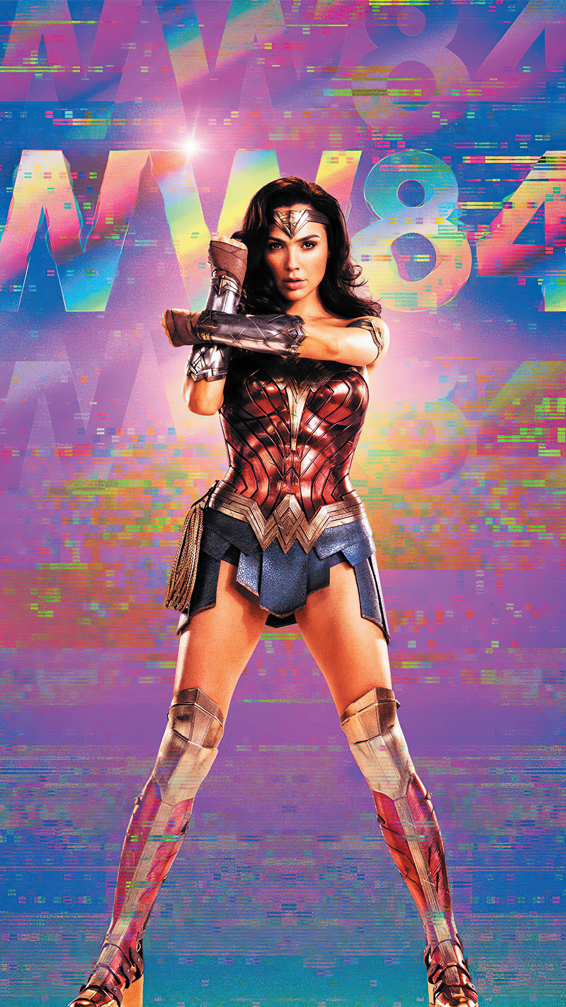 Wonder Woman 1984 starring Gal Gadot HD Phone Wallpaper