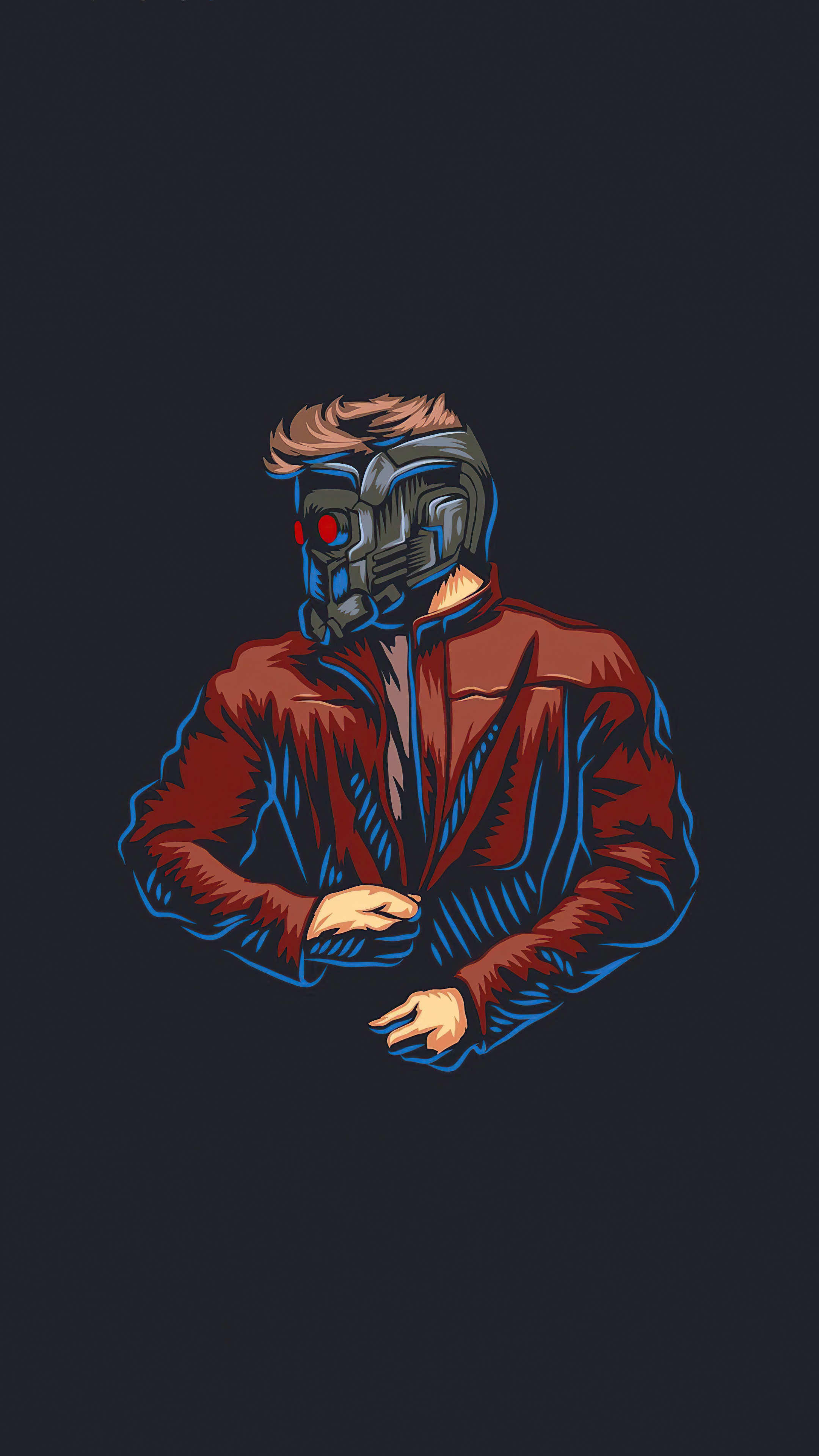 Star-Lord from Marvel artwork 4K HD Phone Wallpaper