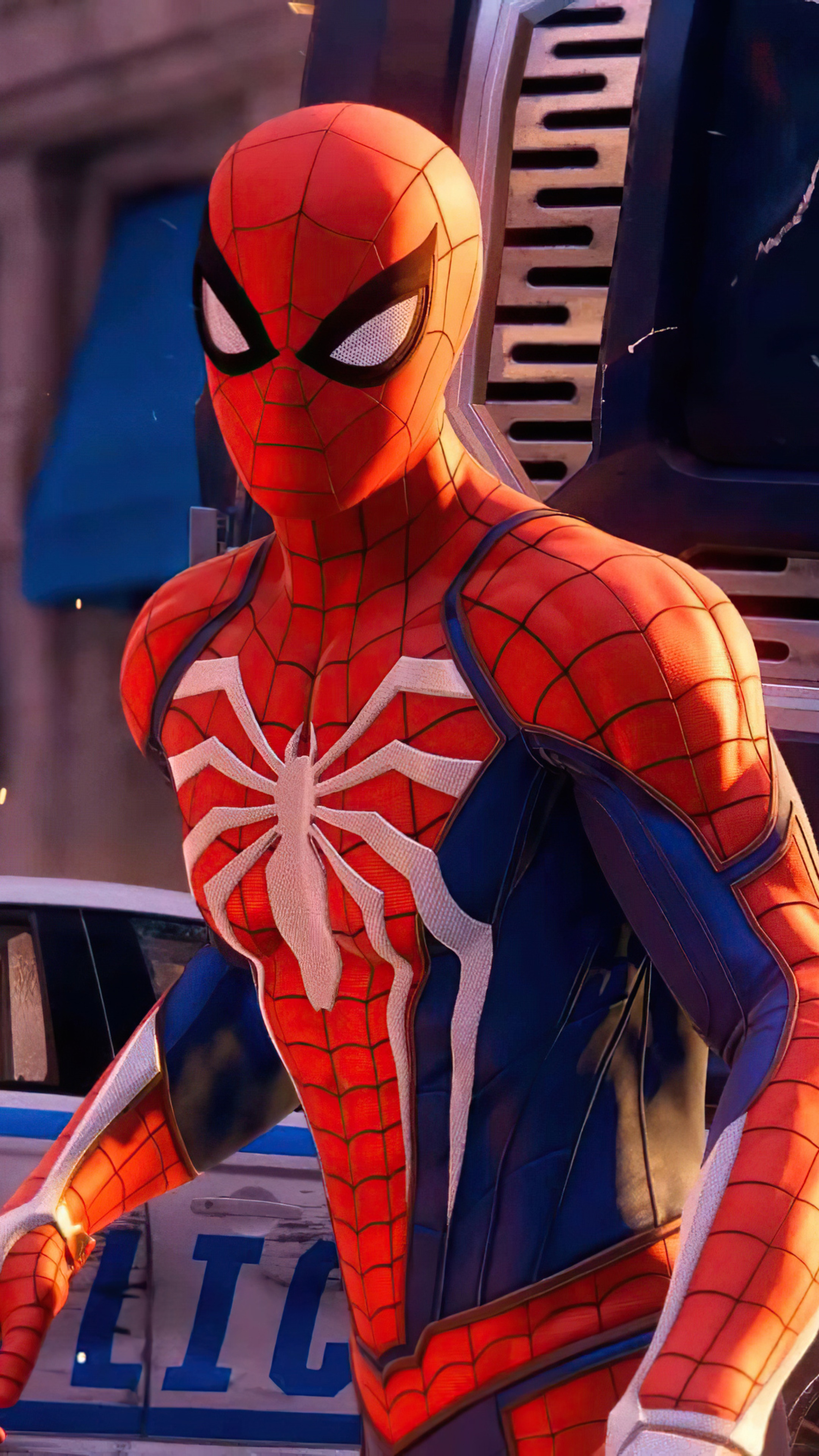 Spider-Man from Marvel's Spider-Man: Miles Morales 4K HD Phone Wallpaper