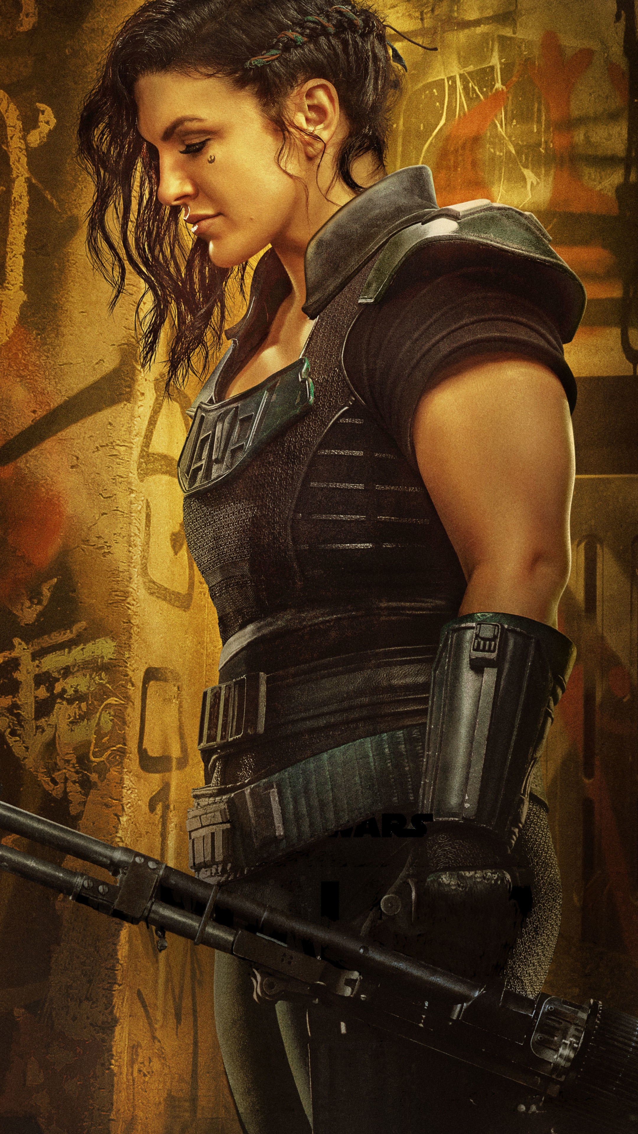 Cara Dune from The Mandalorian 4K HD Phone Wallpaper