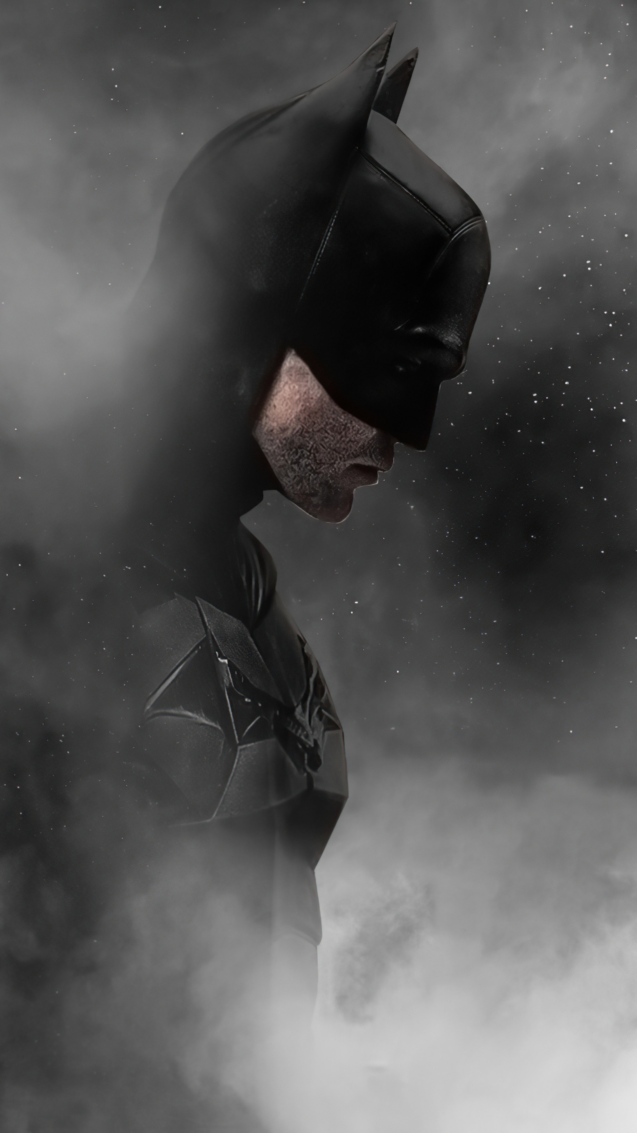 The Batman in Smoke HD Phone Wallpaper