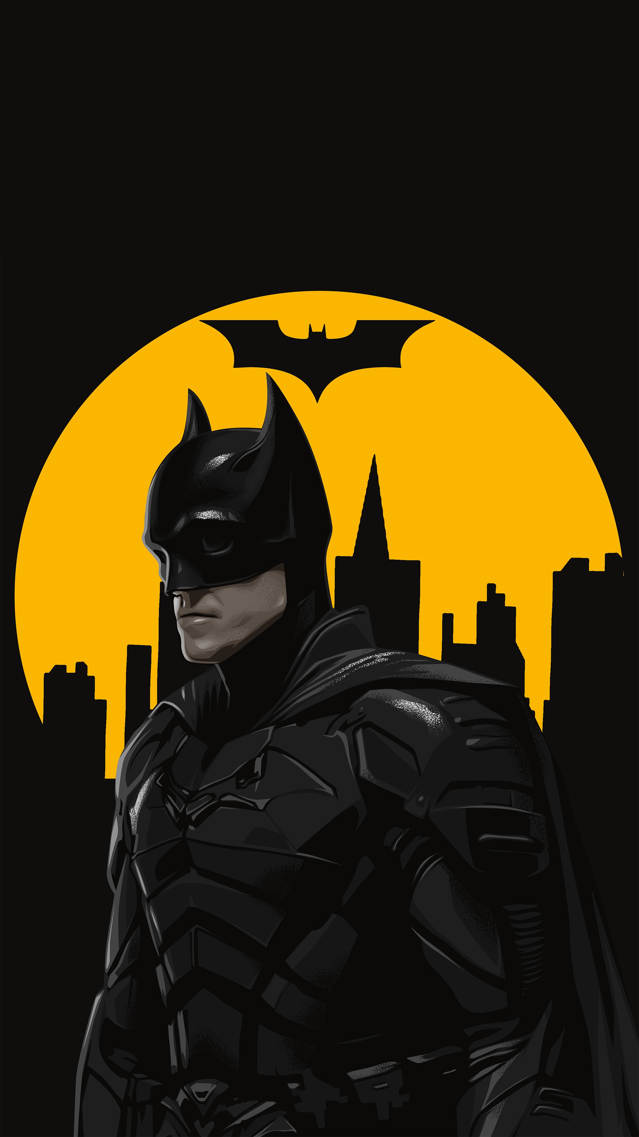 Batman from The Batman 4K HD Phone Wallpaper