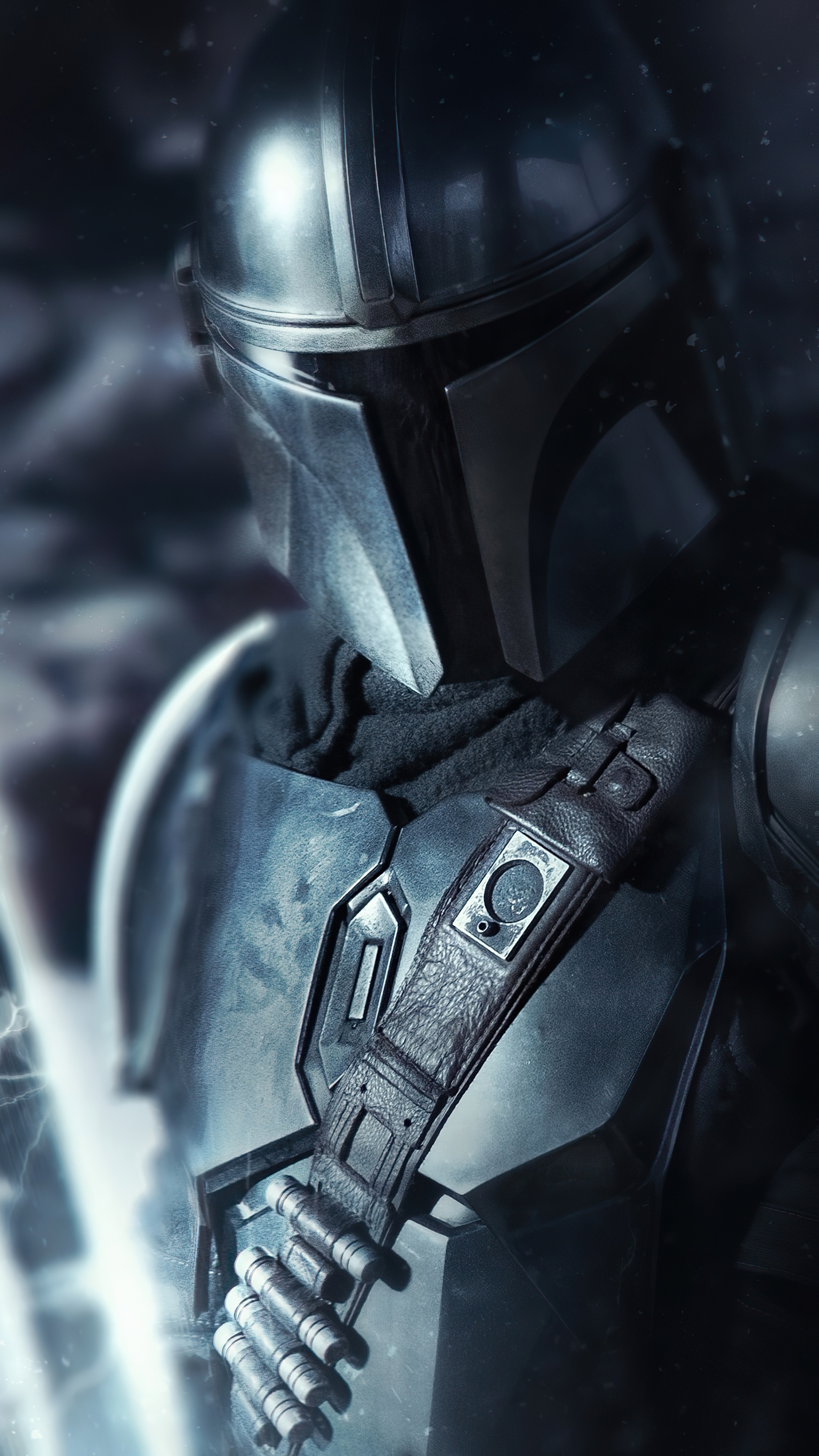 The Mandalorian from Star Wars HD Phone Wallpaper