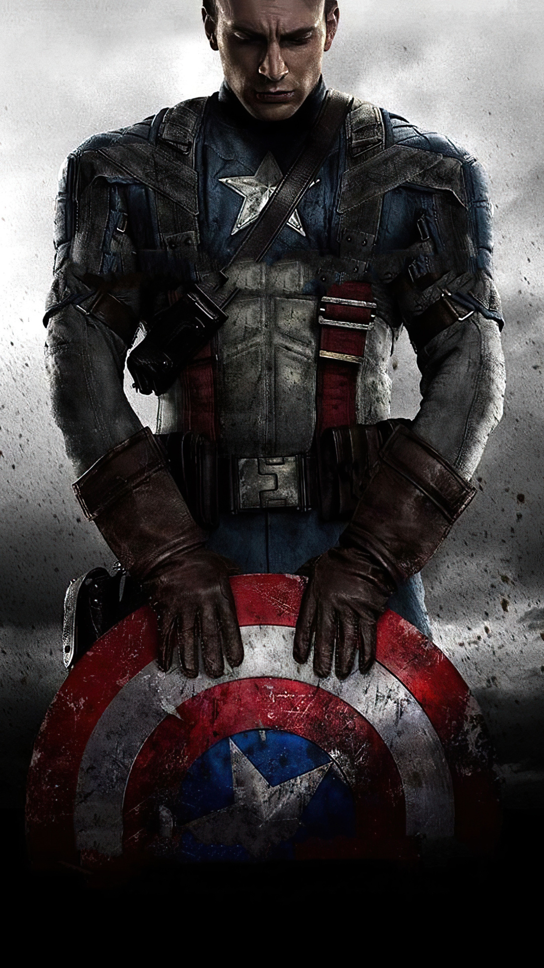 Captain America from Marvel Movies 4K HD Phone Wallpaper