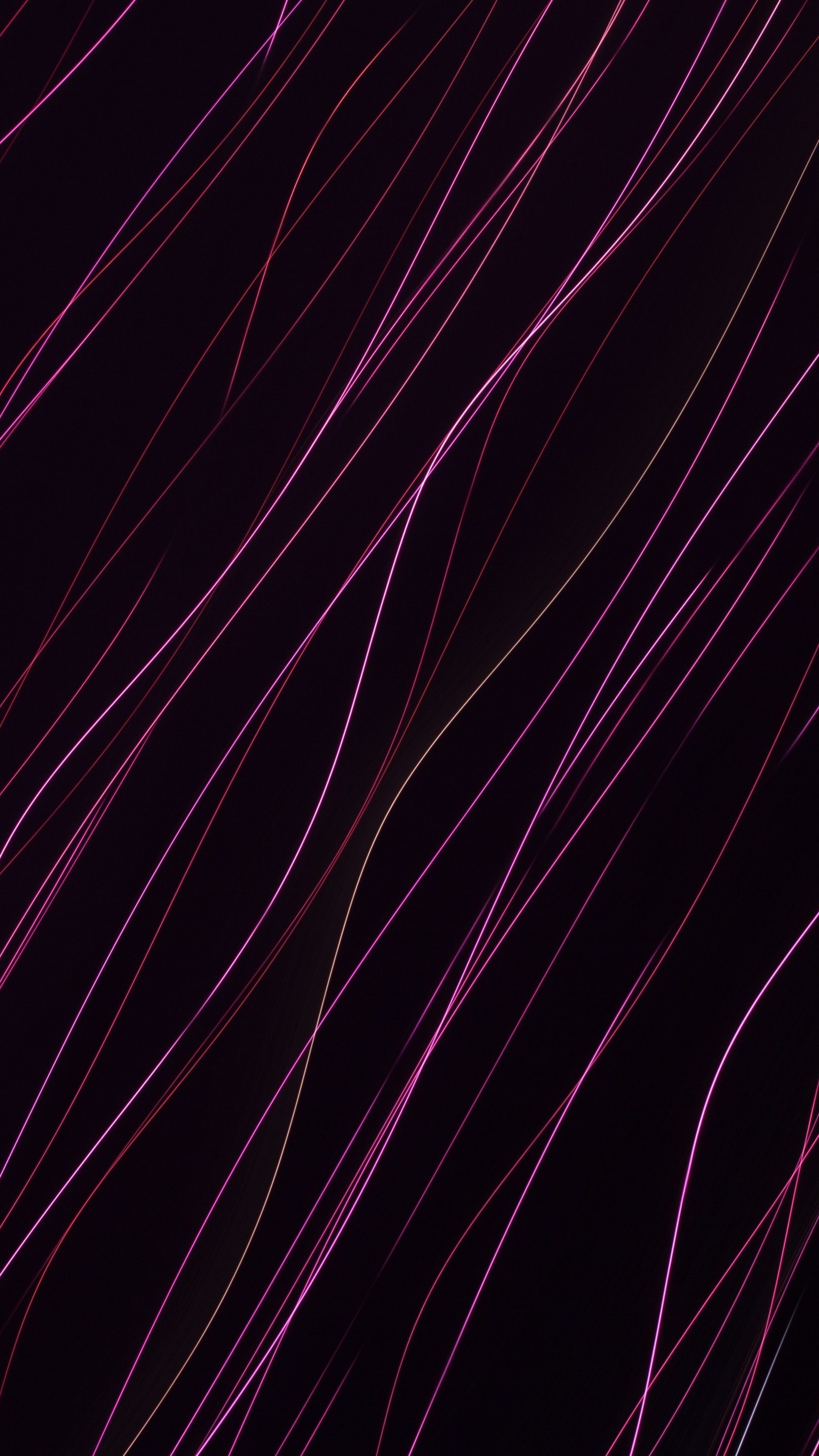 Abstract purple lines 4K HD Phone Wallpaper