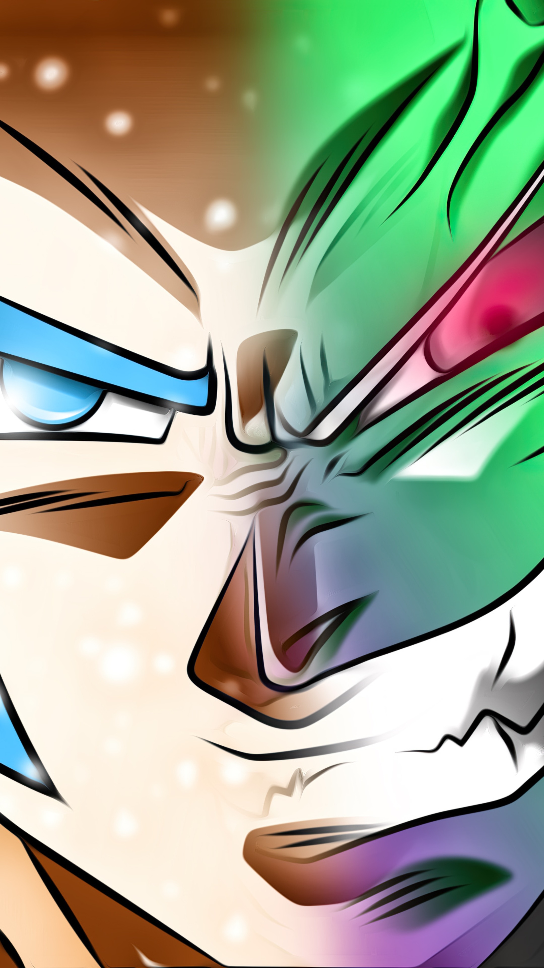 Vegeto from Dragon Ball digital art HD Phone Wallpaper