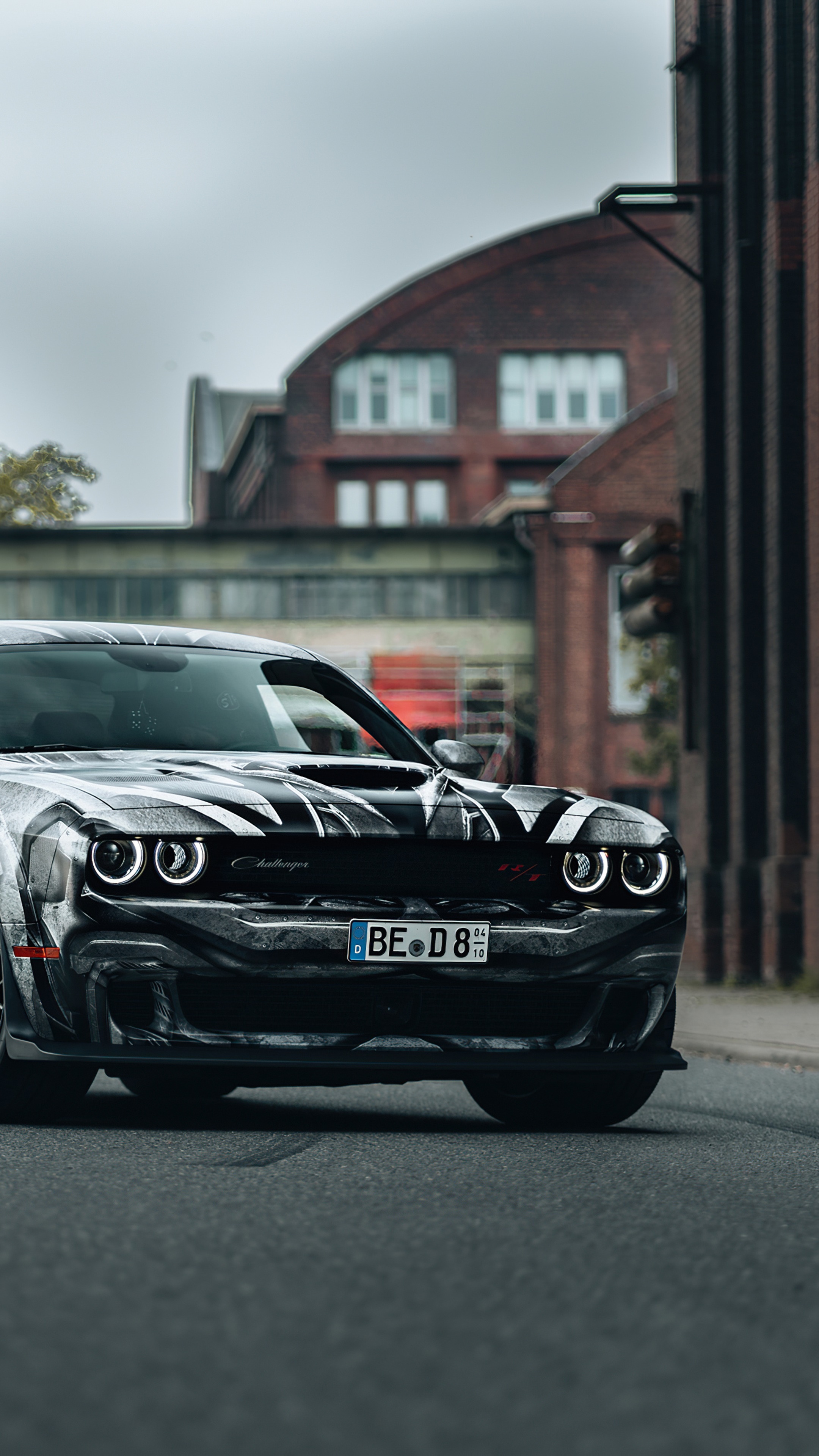 Dodge Challenger BE D 8 4K HD Phone Wallpaper