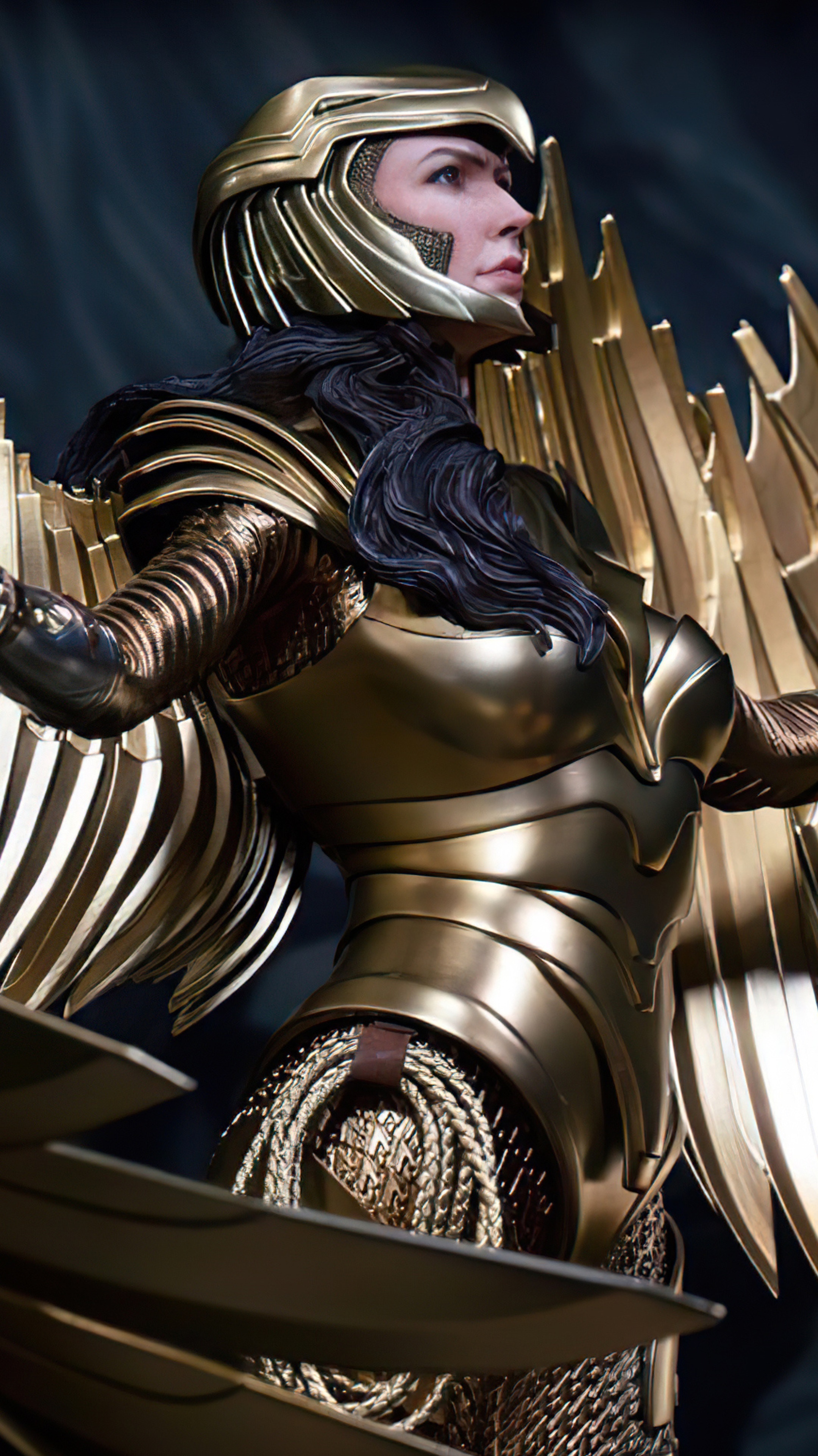 Wonder Woman 1984 artwork 4K HD Phone Wallpaper
