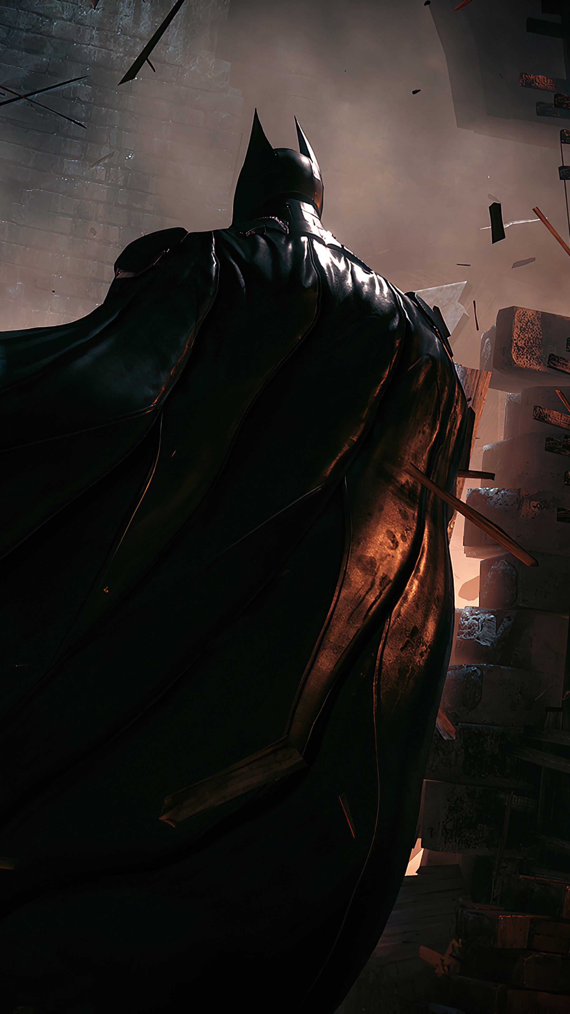 Batman from Arkham Knight 4K HD Phone Wallpaper