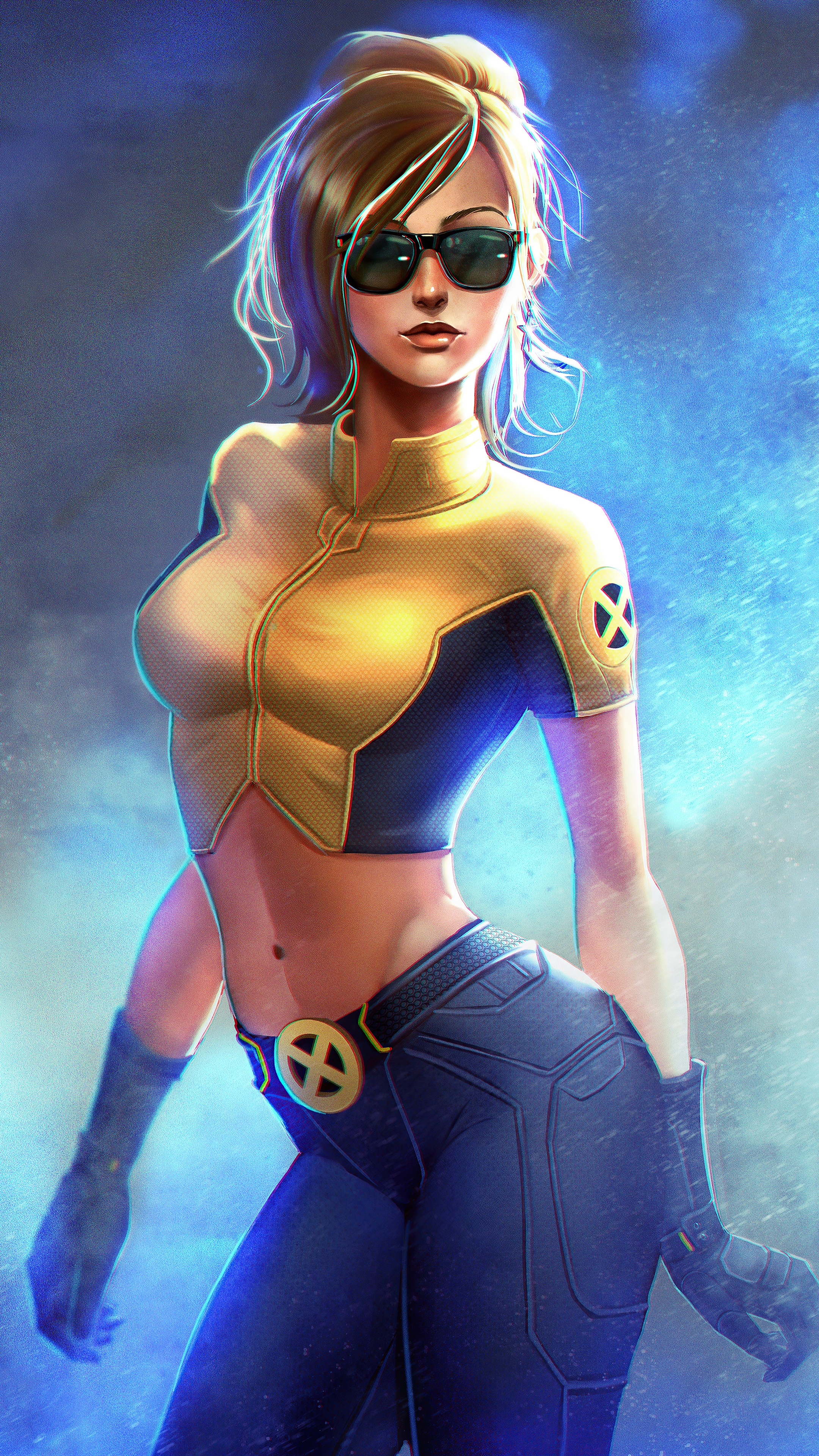 X-23 from X-Men Artwork 4K HD Phone Wallpaper