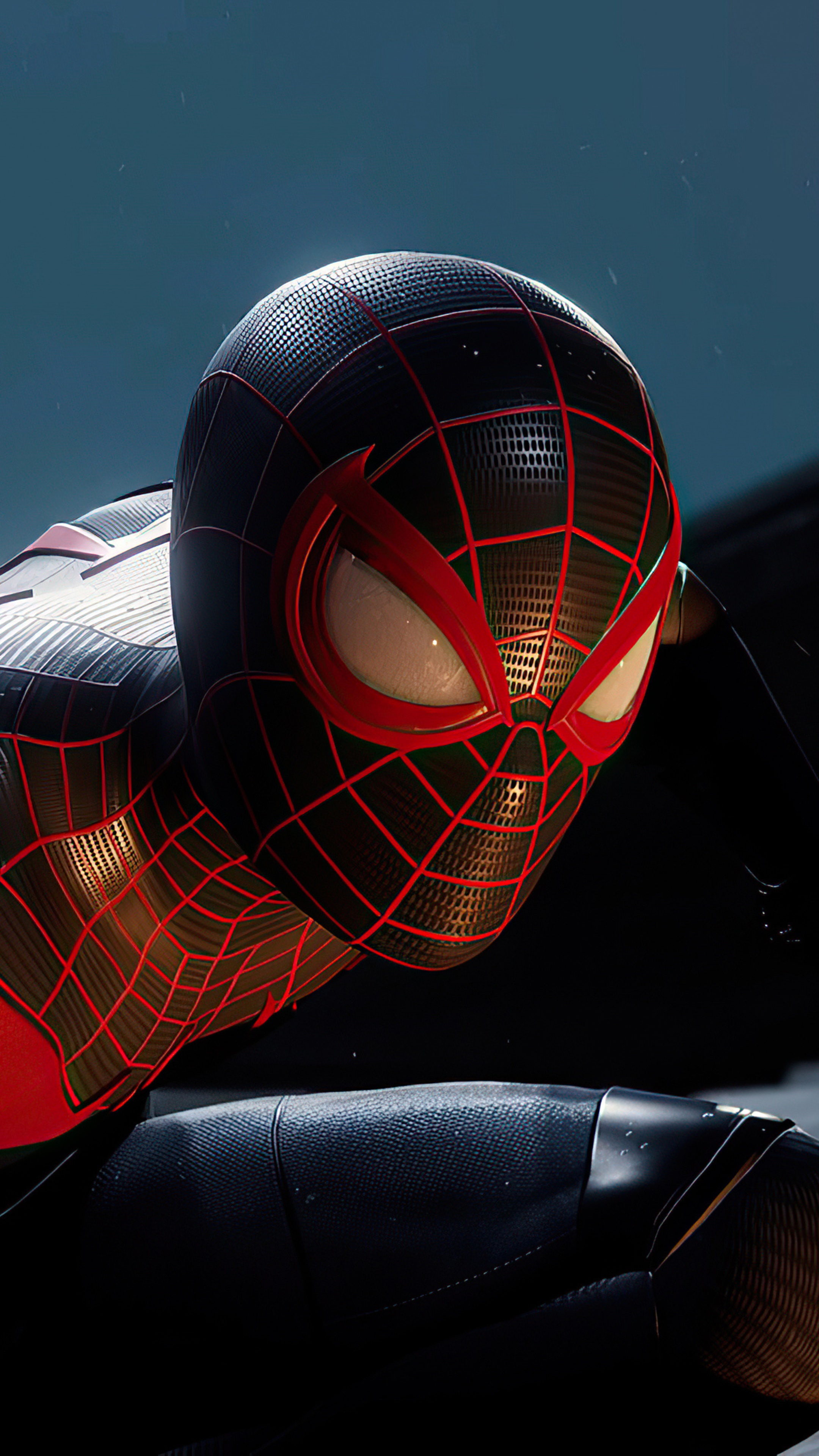 Spider-Man Miles Morales from Marvel's Spider-Man: Miles Morales 4K HD Phone Wallpaper