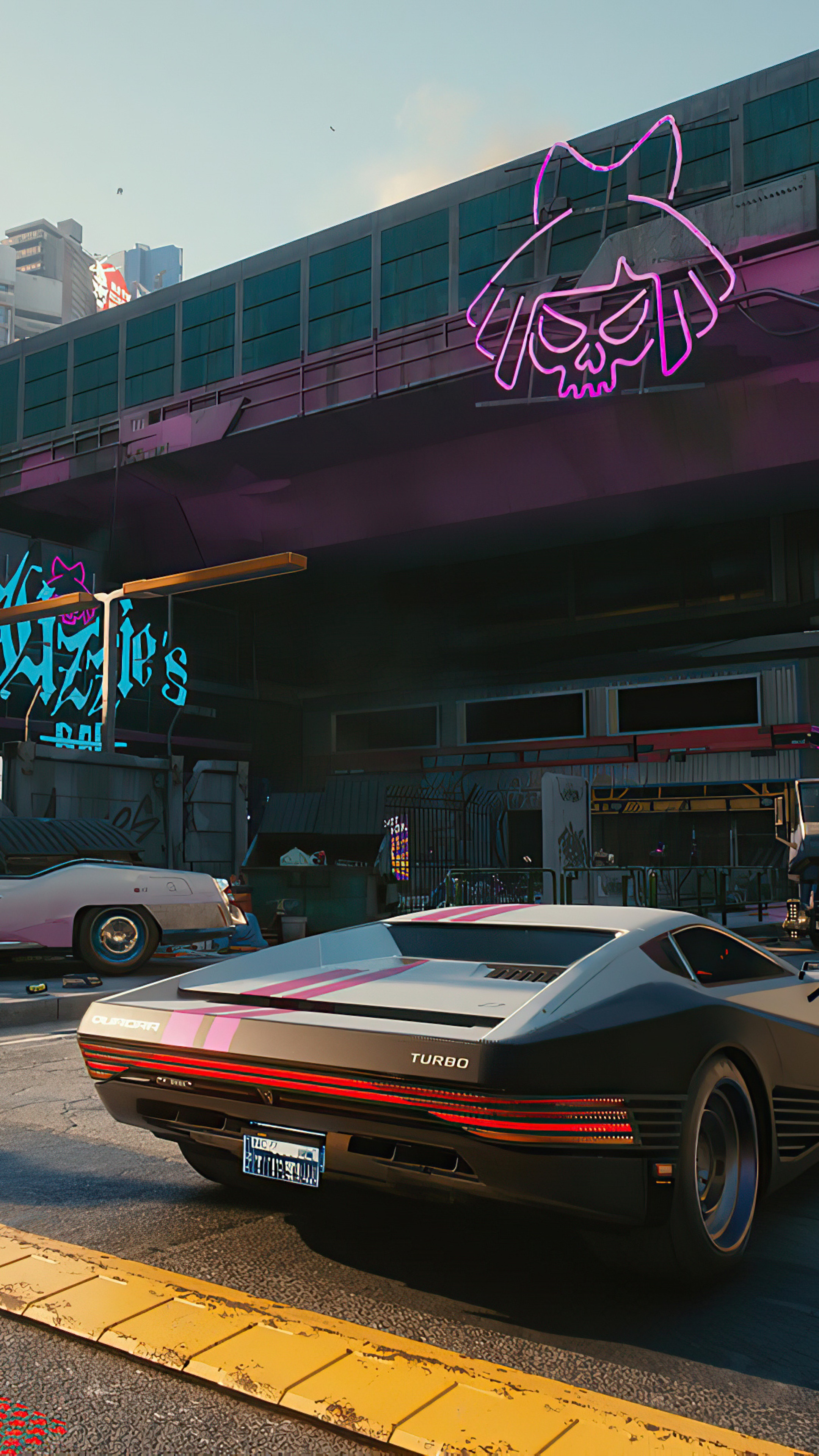 Cyberpunk 2077 4K HD Phone Wallpaper