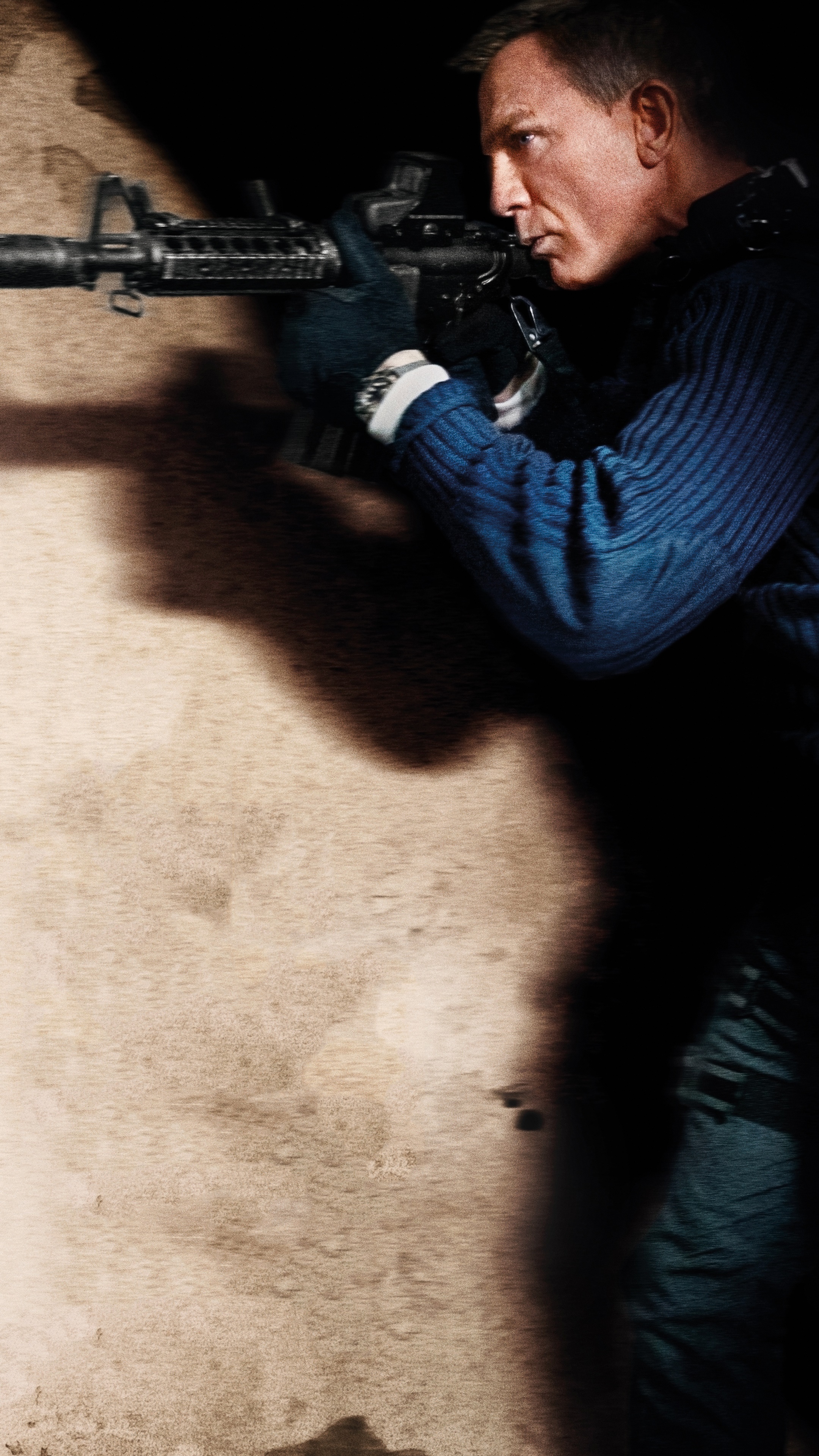 Daniel Craig in No Time to Die HD Phone Wallpaper