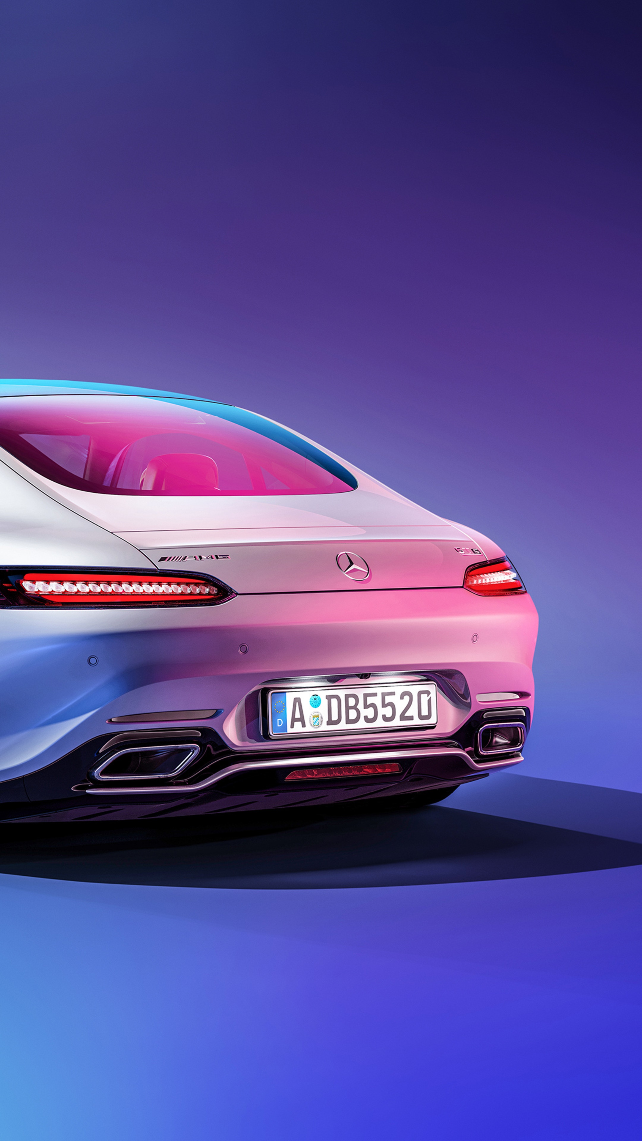 Mercedes-Benz AMG GT 4-Door Coupe 4K HD Phone Wallpaper