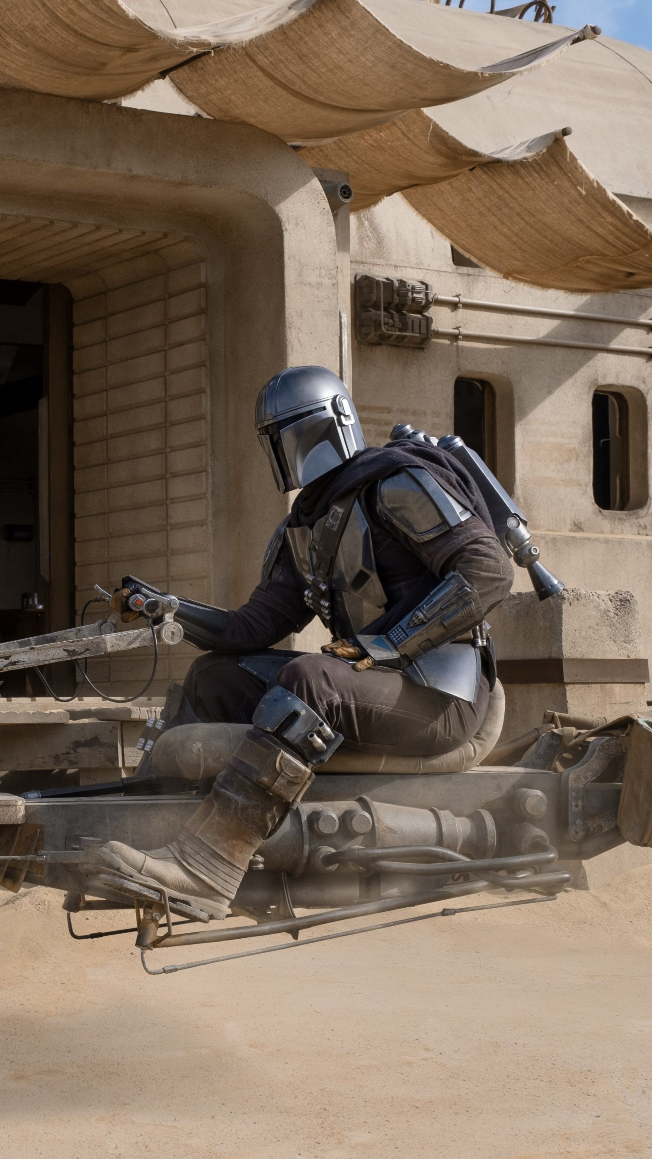 The Mandalorian from Star Wars HD Phone Wallpaper