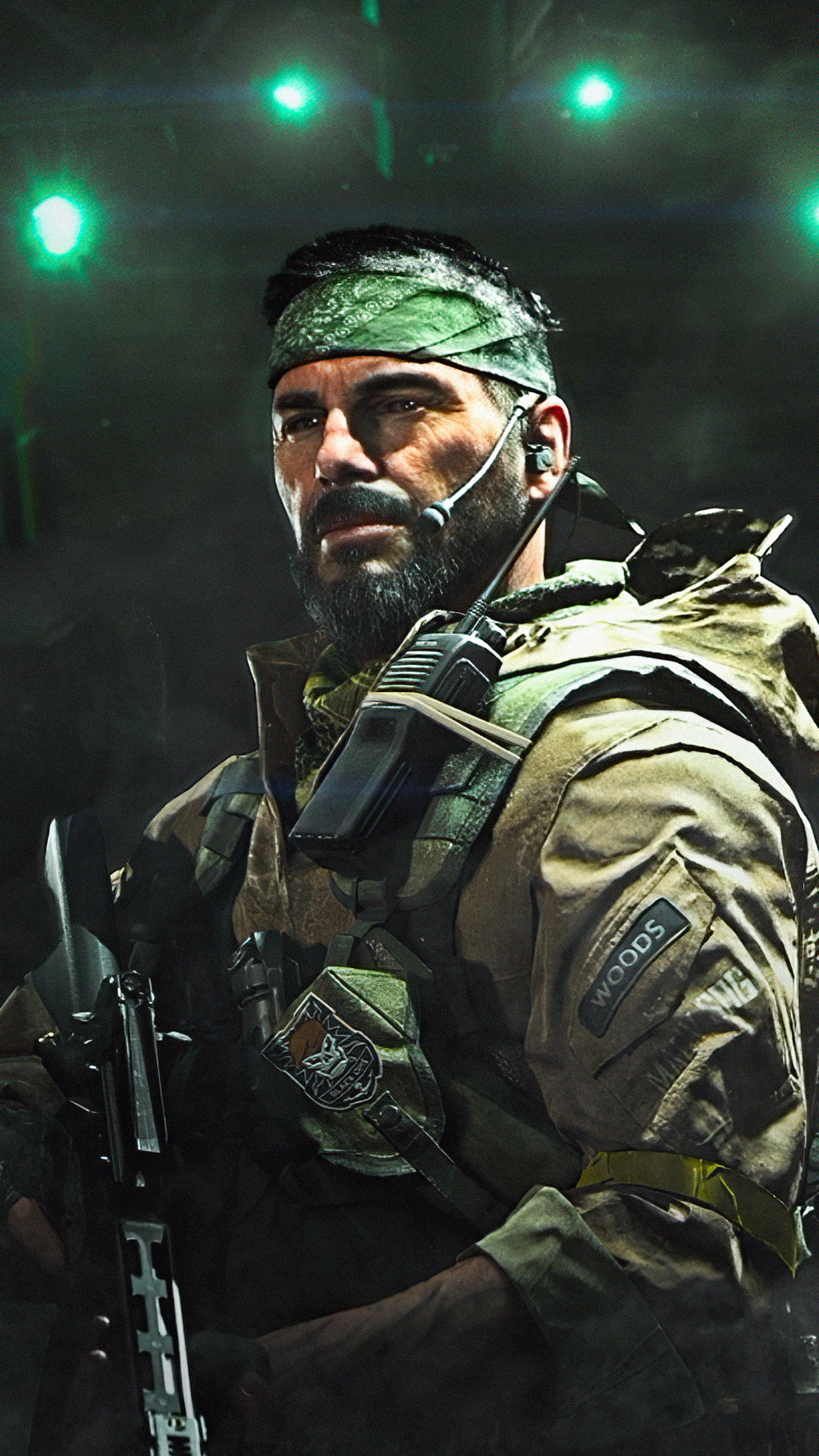 Frank Woods from Call of Duty Black Ops Cold War HD Phone Wallpaper