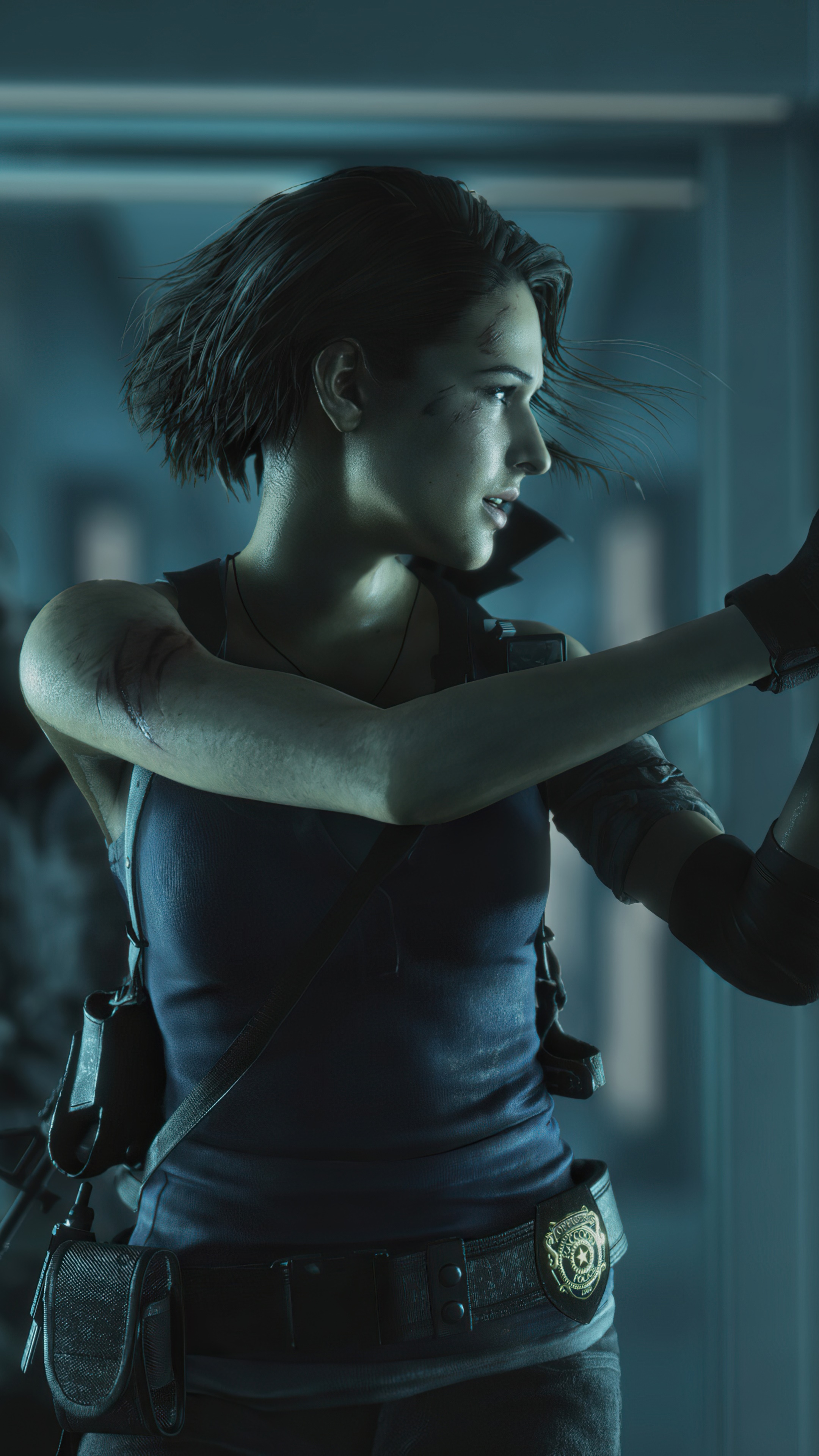Jill Valentine from Resident Evil 3 HD Phone Wallpaper
