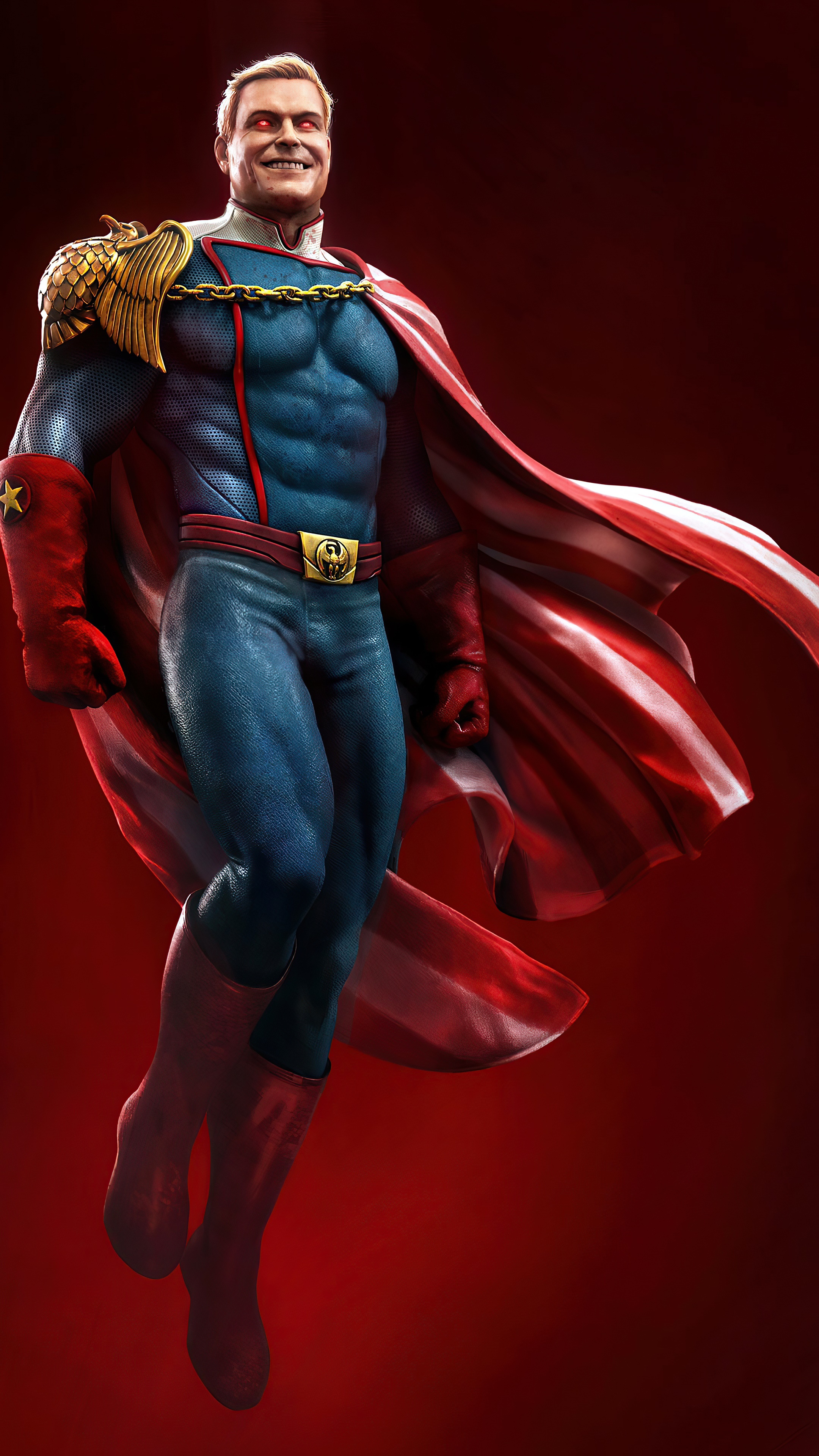 Homelander from The Boys 4K HD Phone Wallpaper