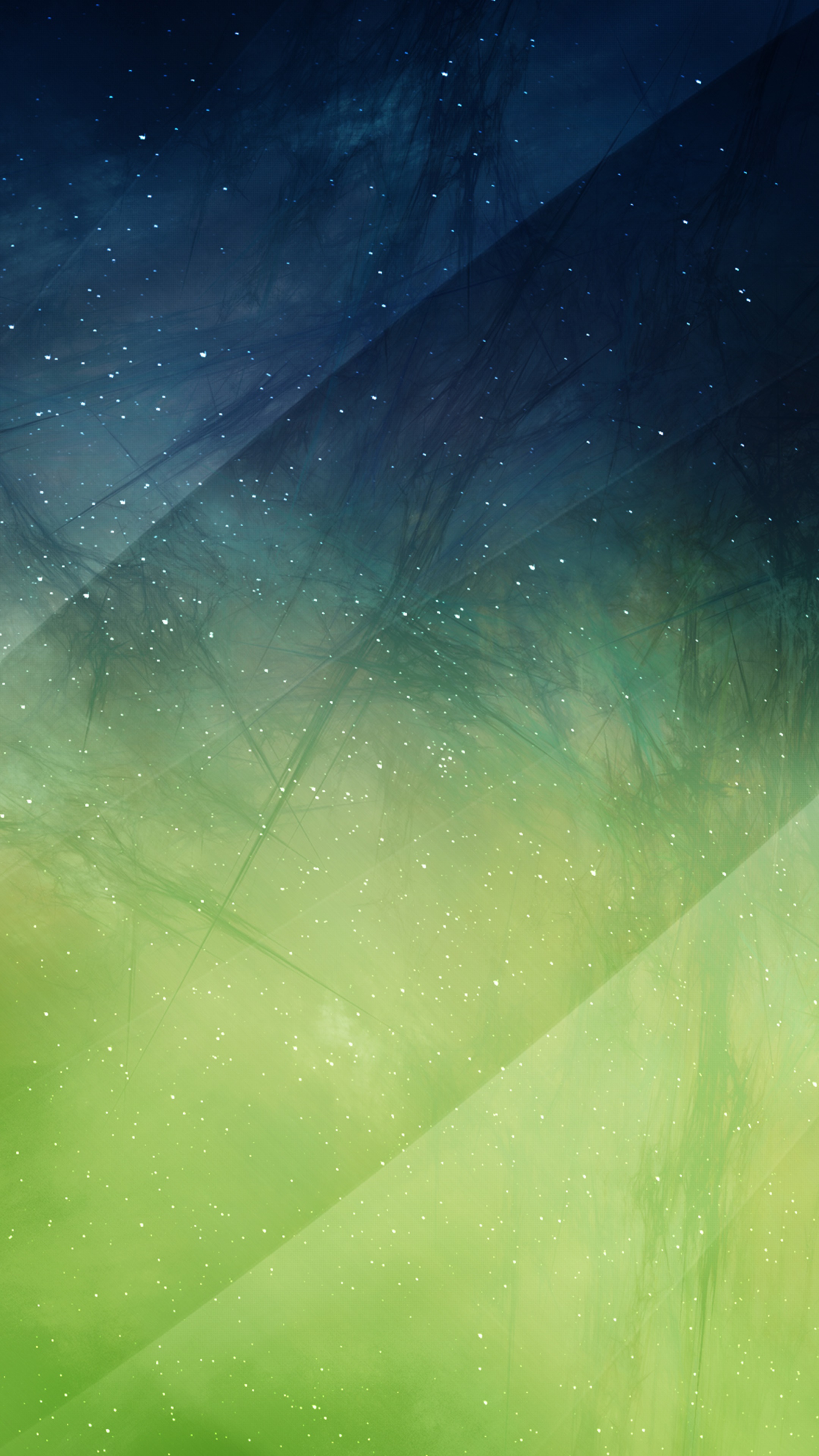 Abstract digital art with blue and green gradient HD Phone Wallpaper