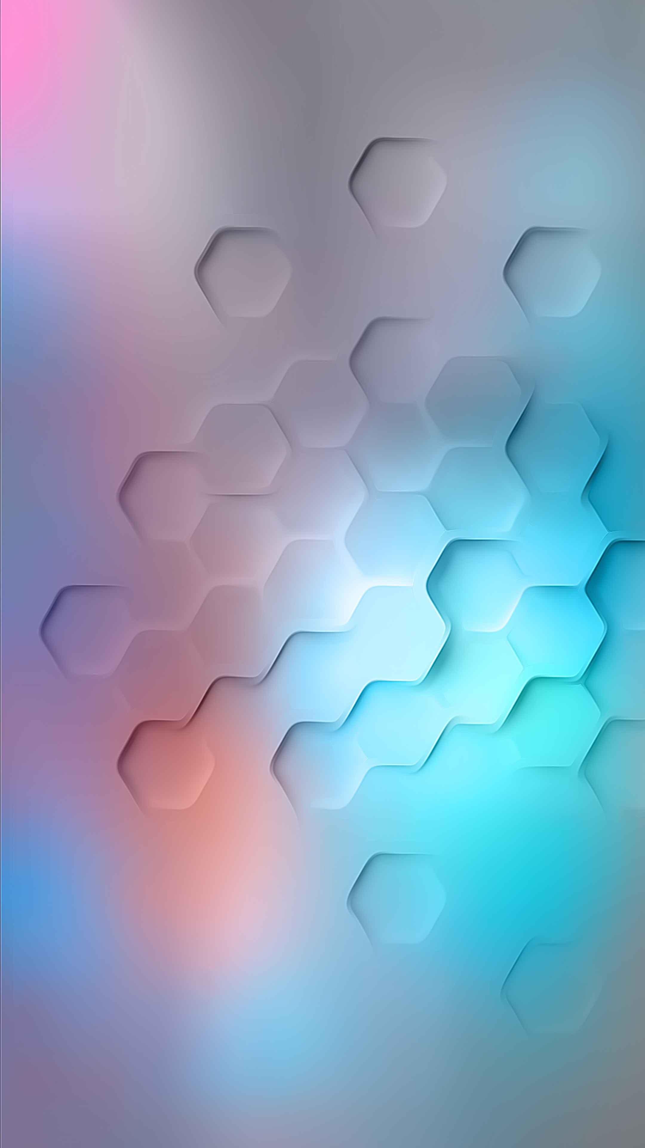Abstract Hexagonal Pattern 4K HD Phone Wallpaper