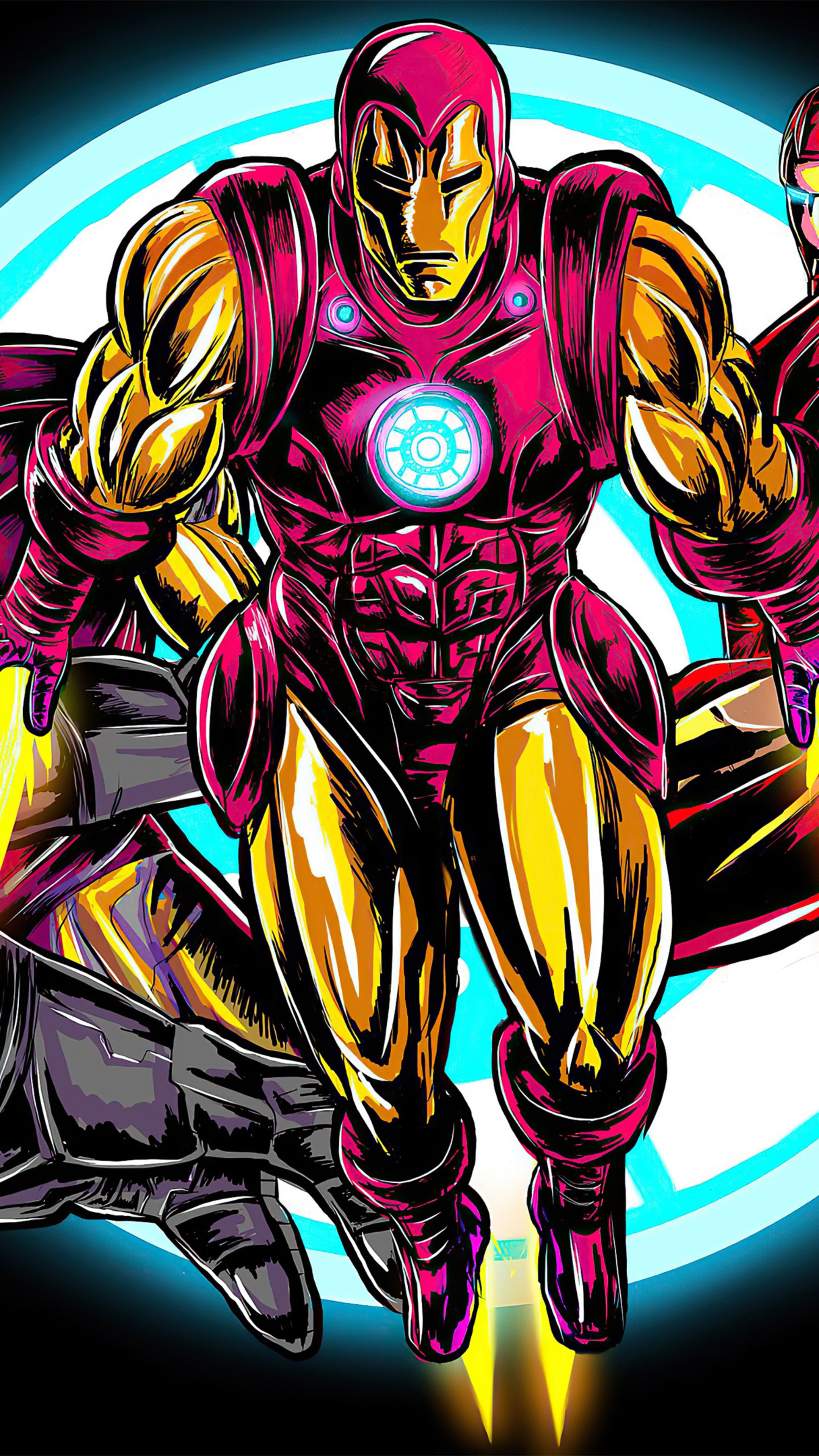 Iron Man artwork 4K HD Phone Wallpaper