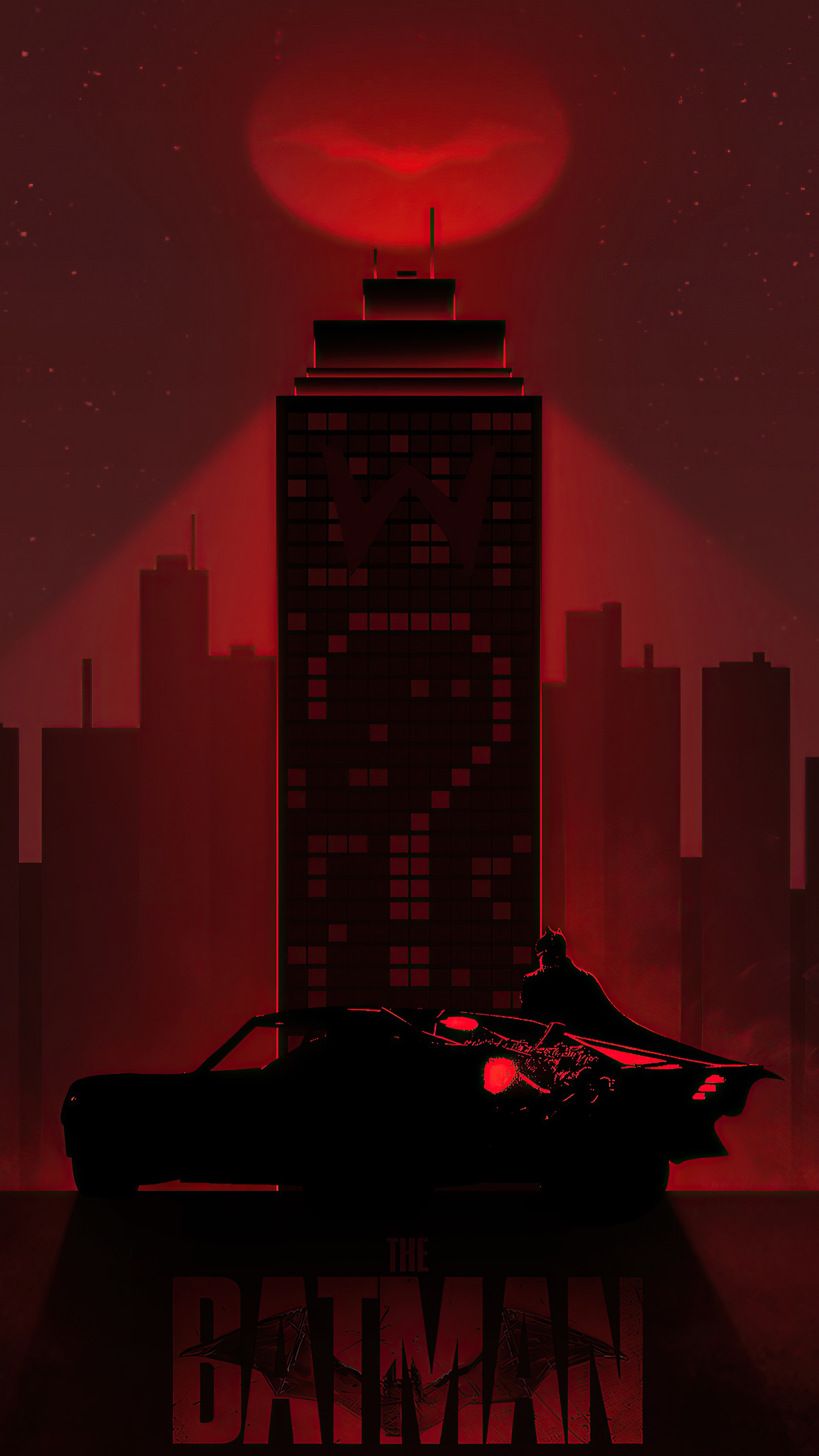 The Batman Artwork HD Phone Wallpaper