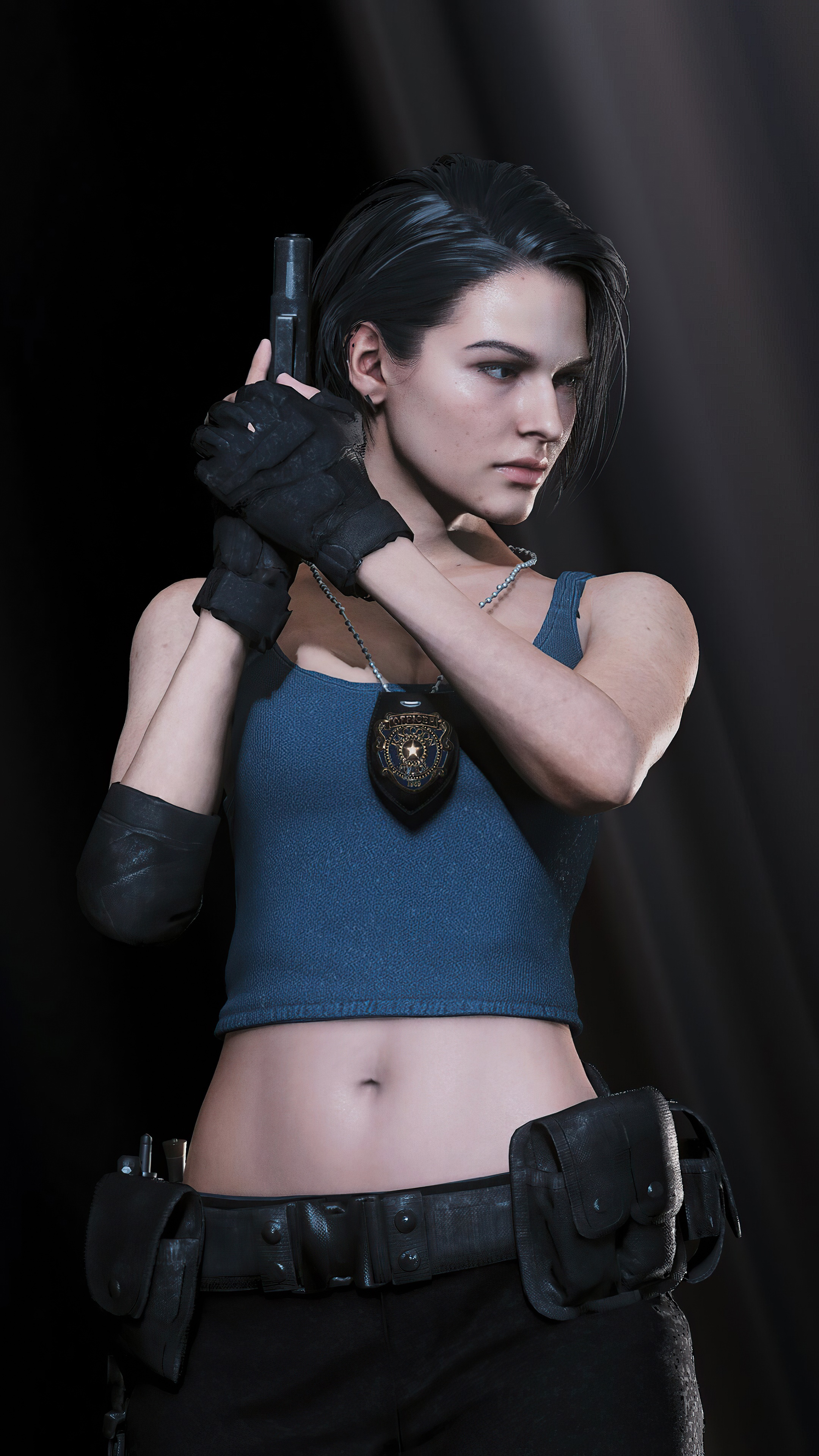Jill Valentine from Resident Evil 3 HD Phone Wallpaper