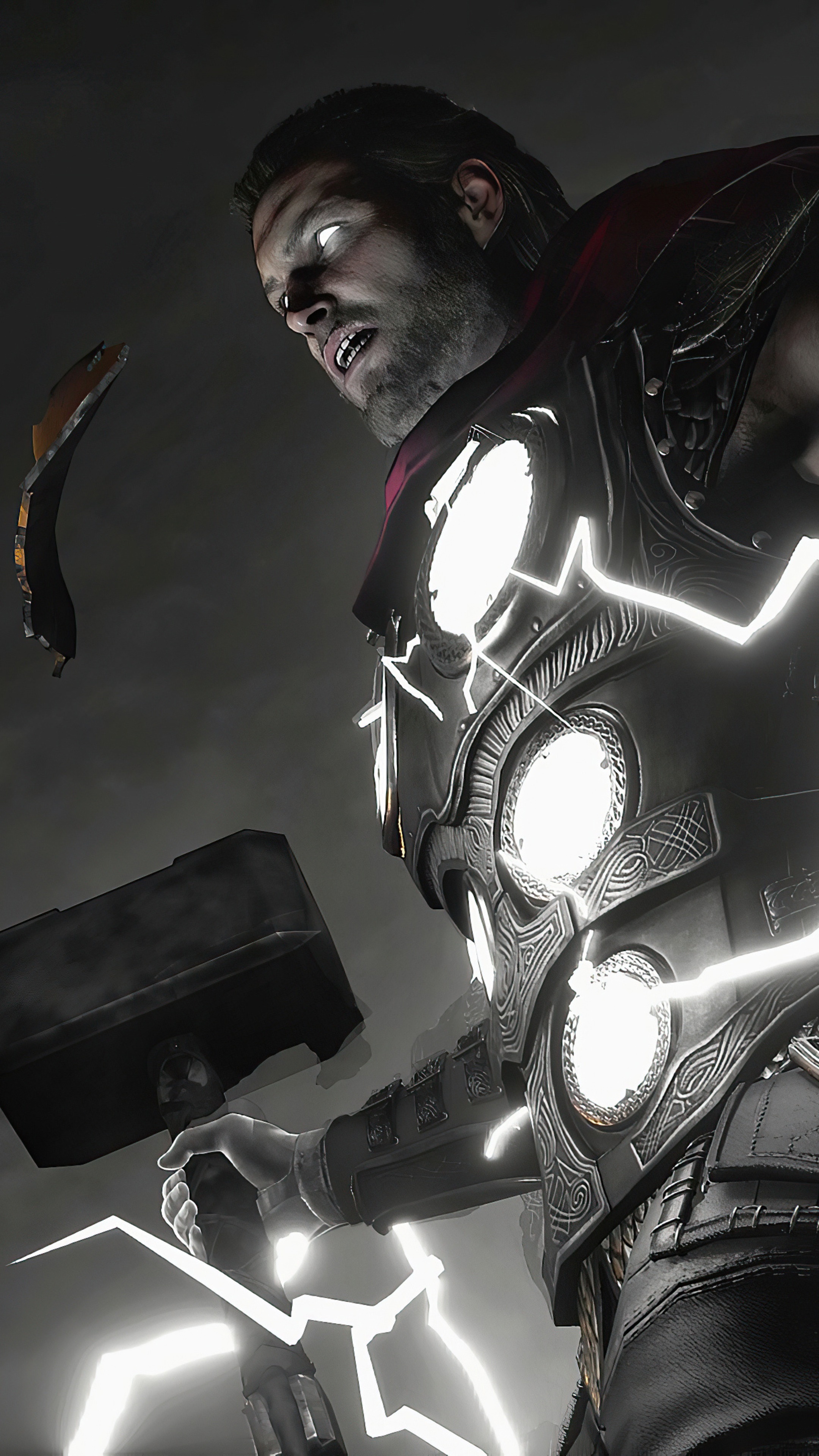 Thor from Marvel's Avengers 4K HD Phone Wallpaper