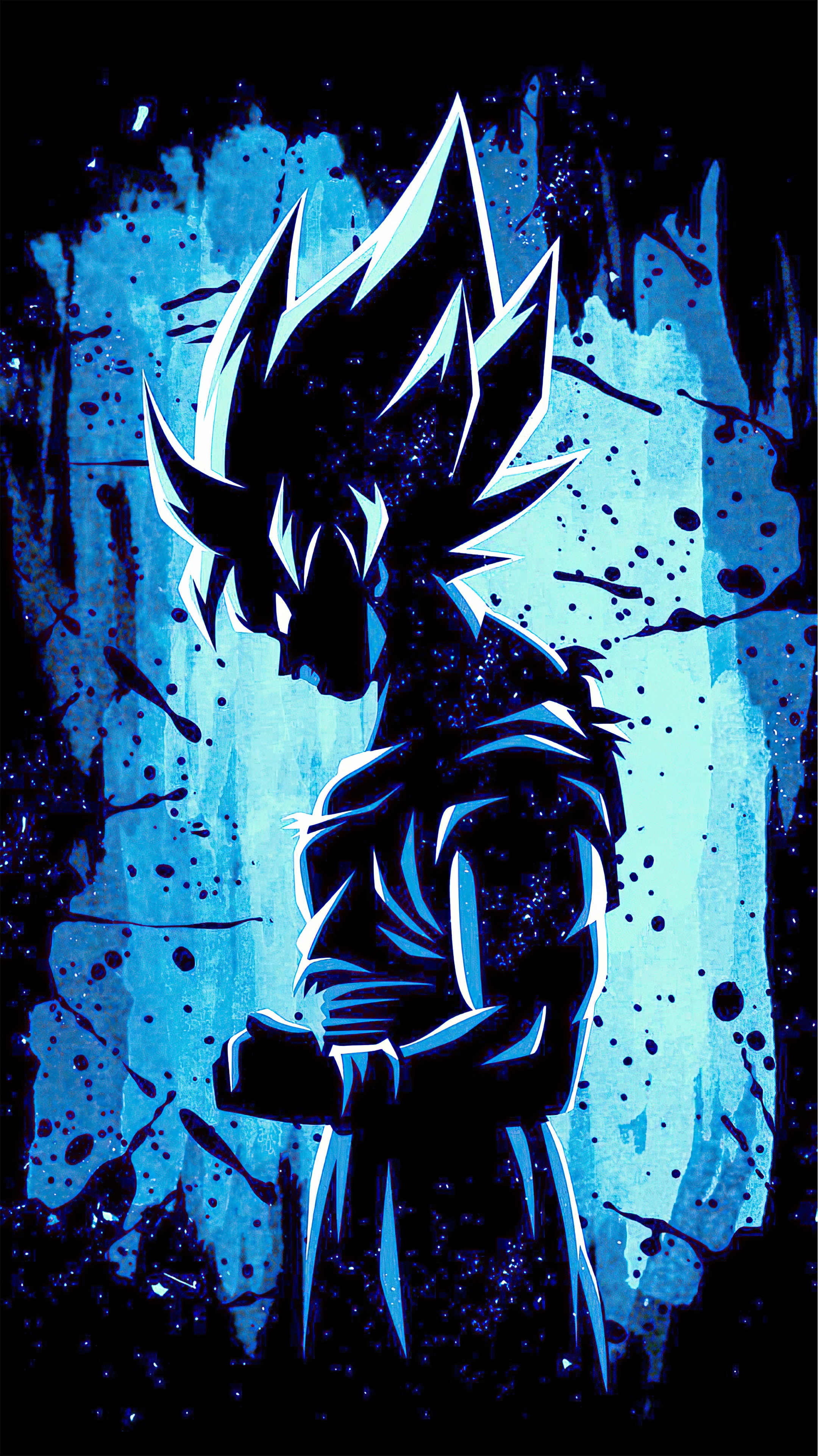 Goku from Dragon Ball Z artwork 4K HD Phone Wallpaper