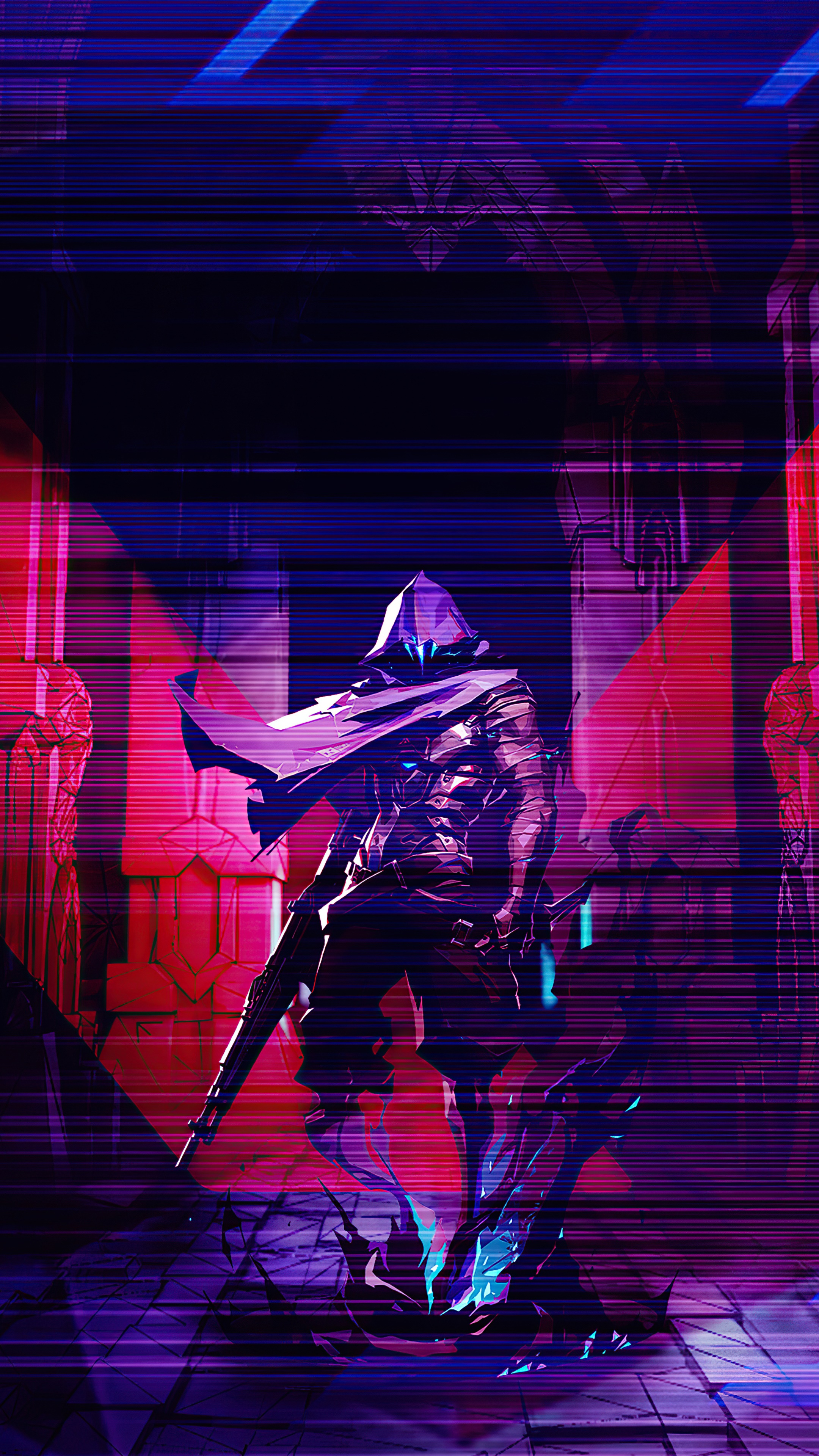 Omen from Valorant 4K HD Phone Wallpaper