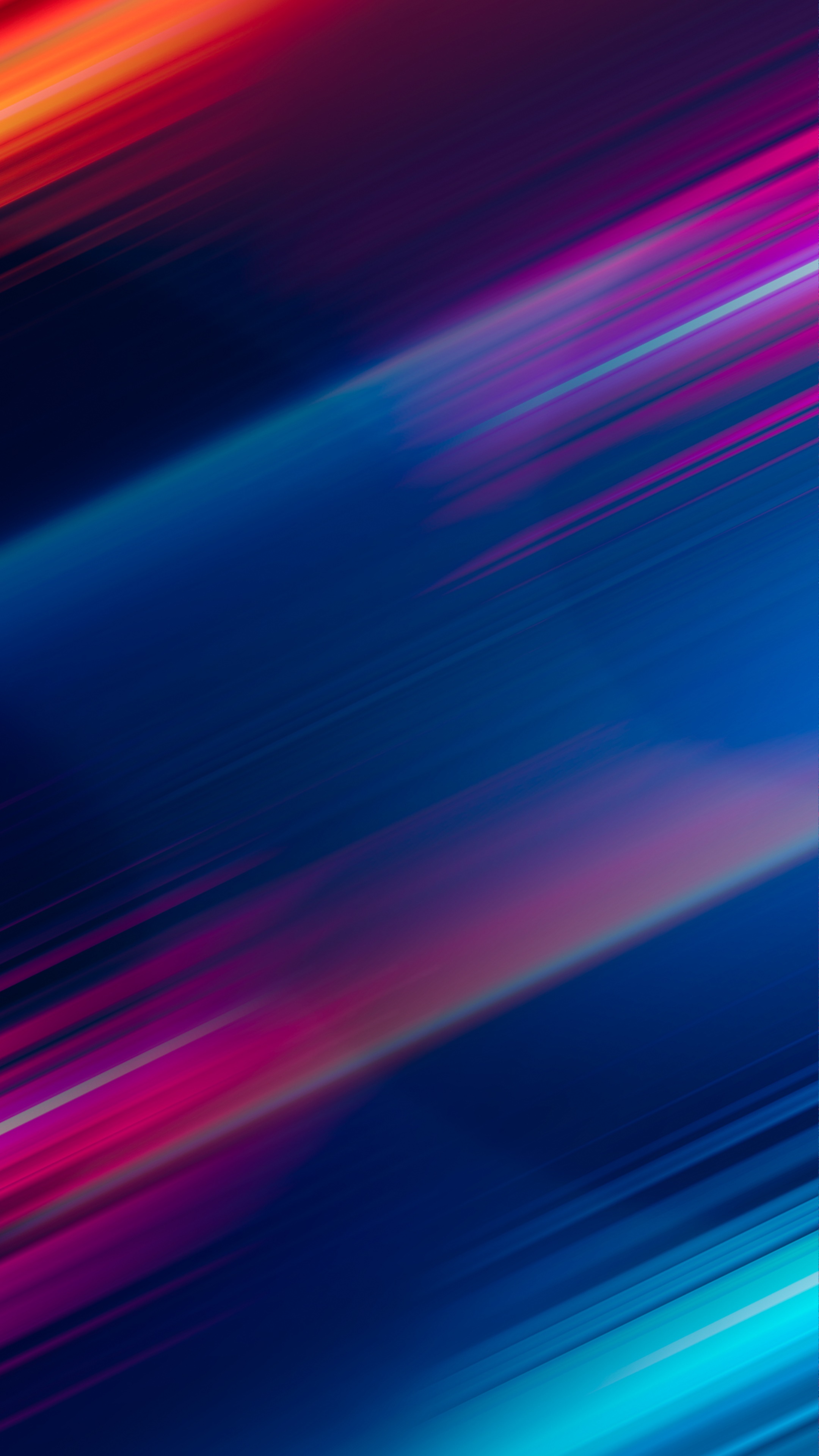 Abstract digital art with colorful light streaks HD Phone Wallpaper