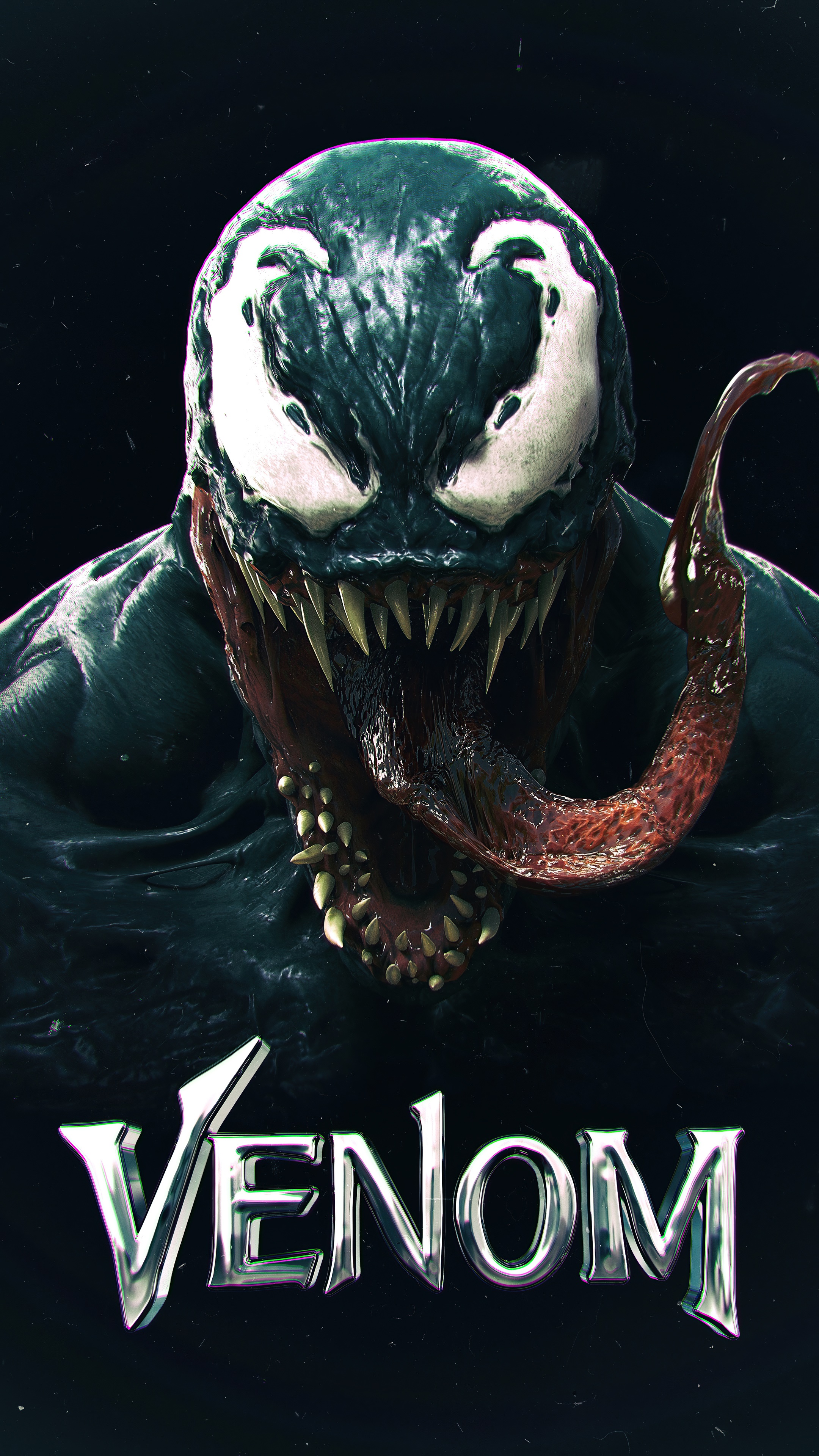 Venom from Marvel Comics 4K HD Phone Wallpaper