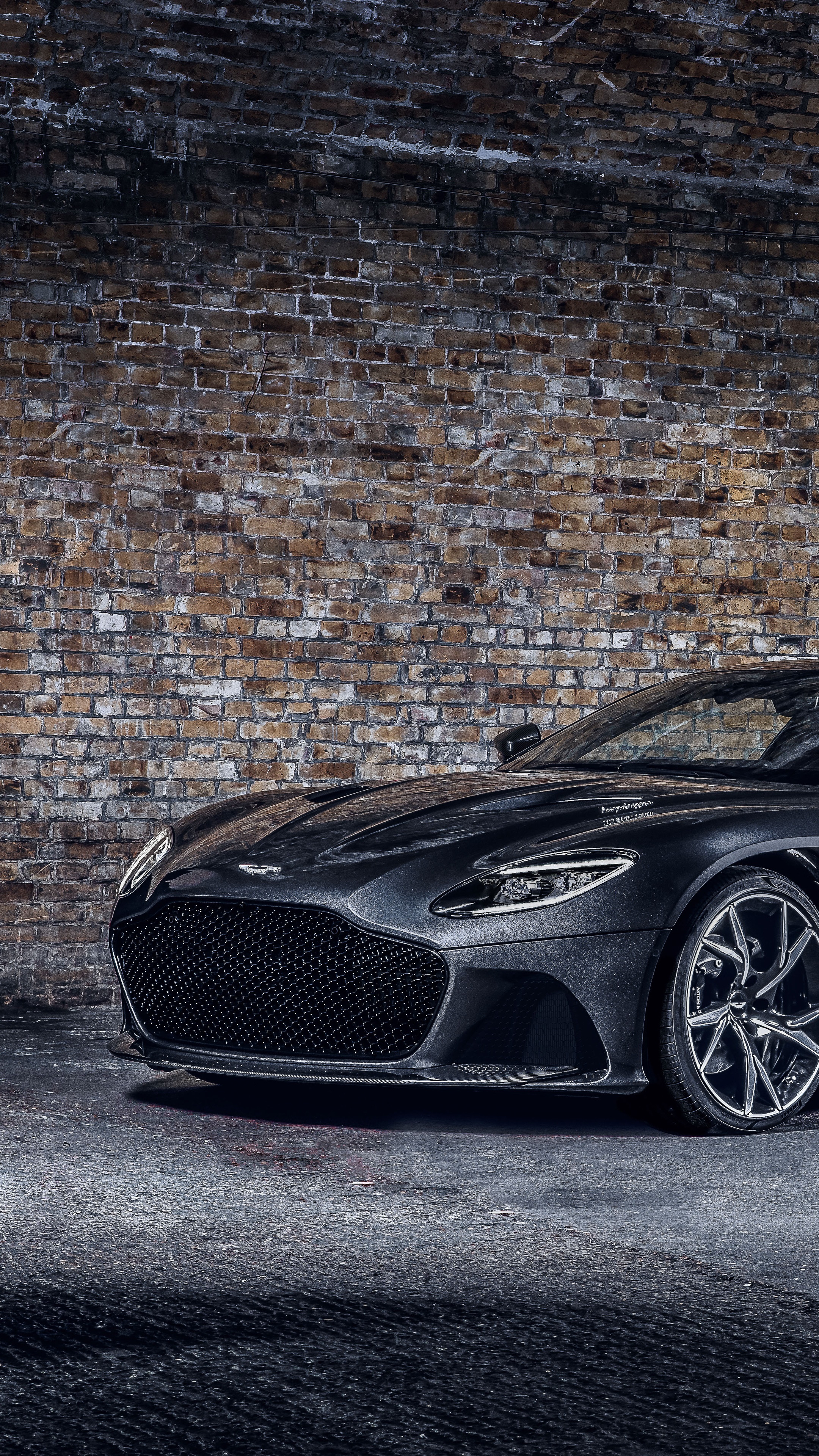 Aston Martin DBS Superleggera front view HD Phone Wallpaper