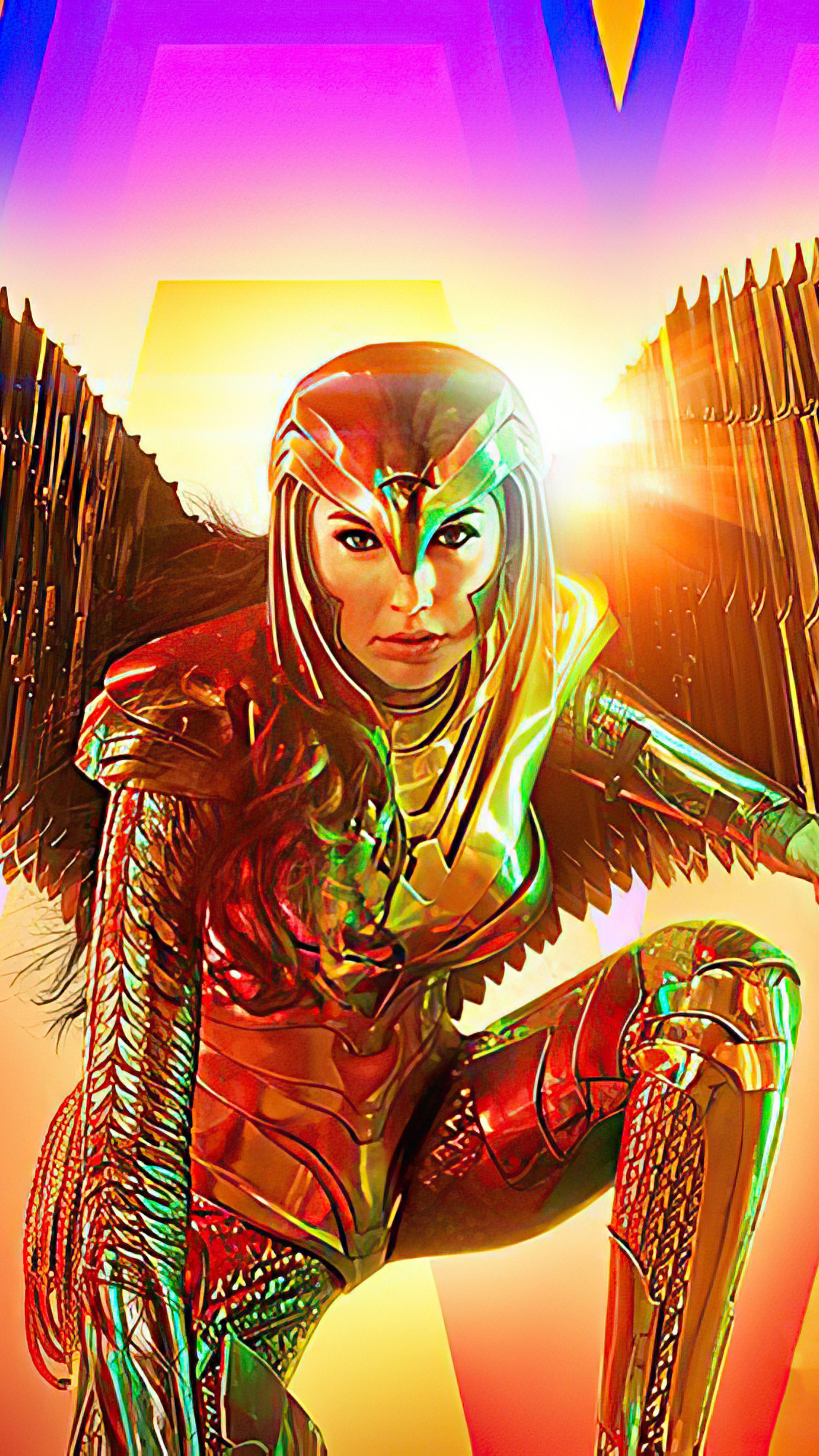 Wonder Woman from Wonder Woman 1984 HD Phone Wallpaper