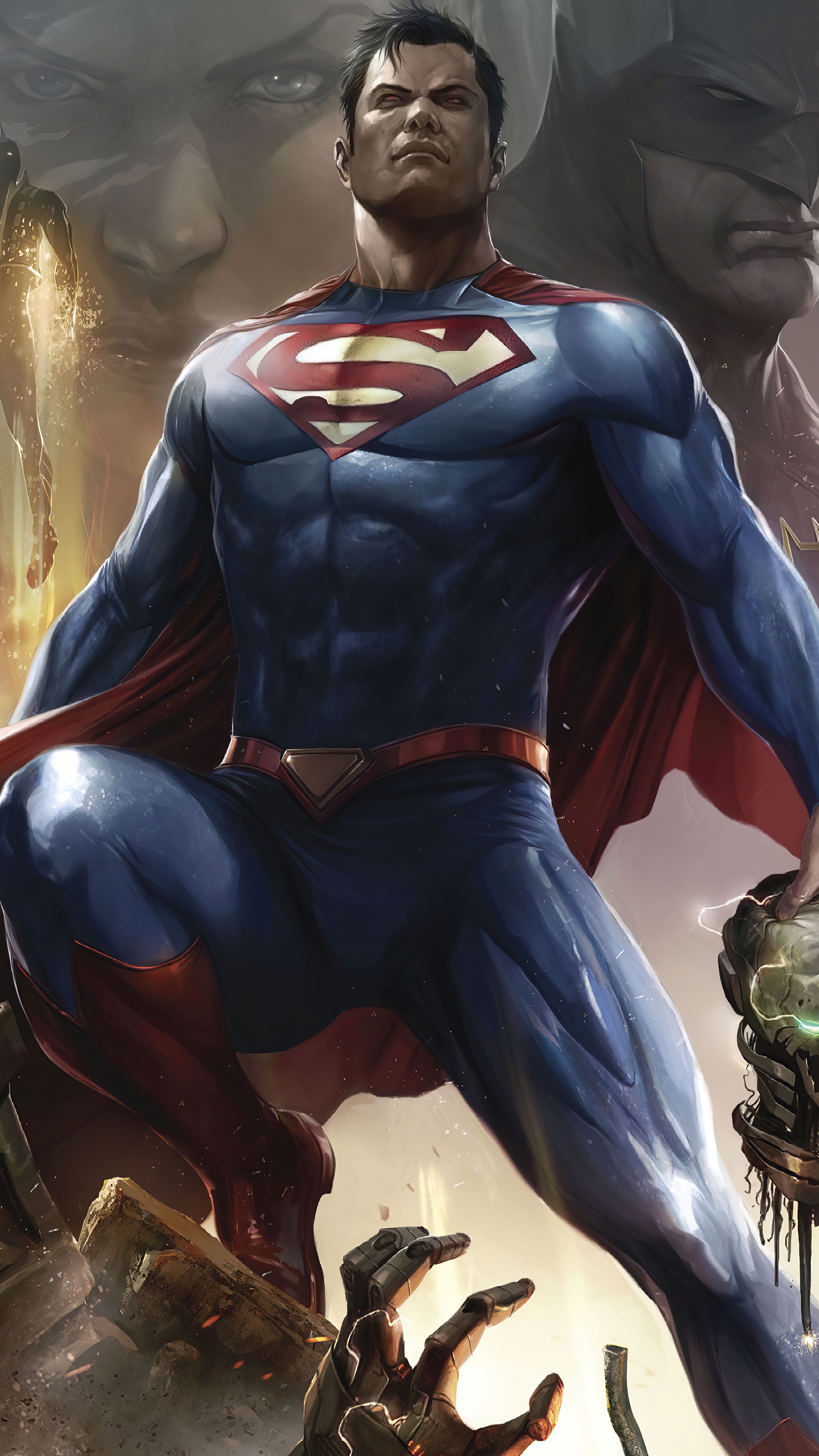 Superman from DC Comics 4K HD Phone Wallpaper