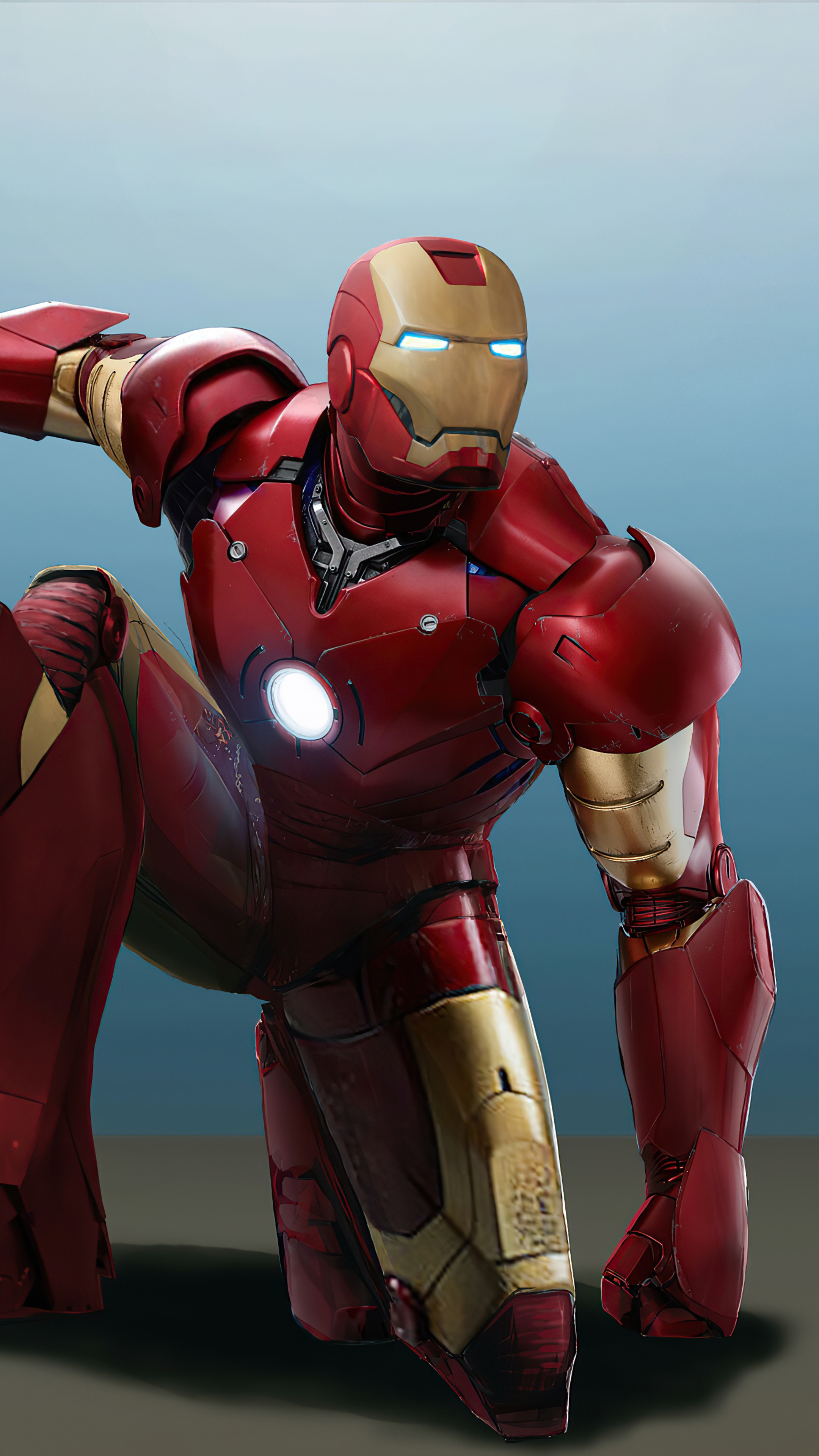 Iron Man artwork 4K HD Phone Wallpaper